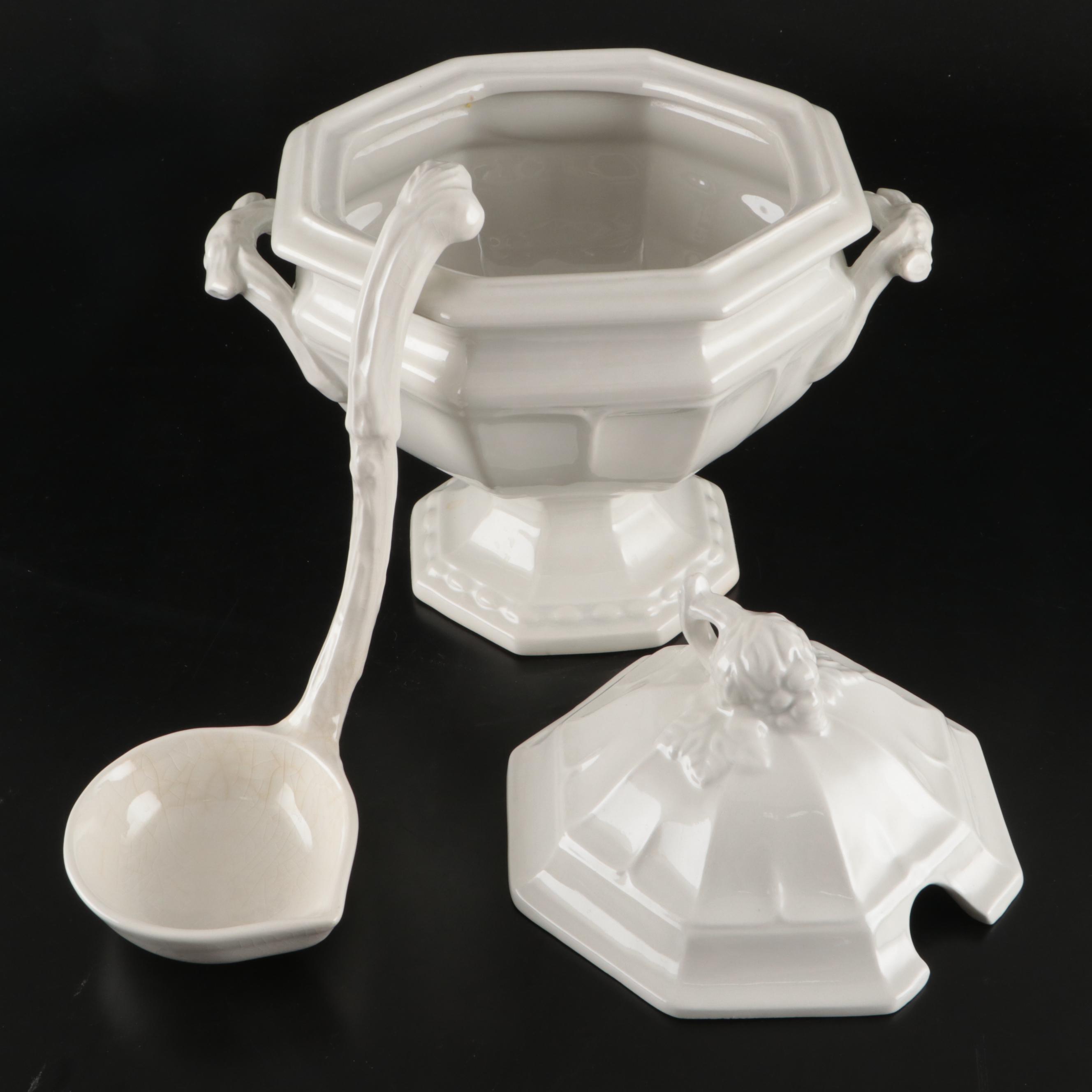 Red-Cliff "Grape" Ironstone China Tureen, 1958–1974