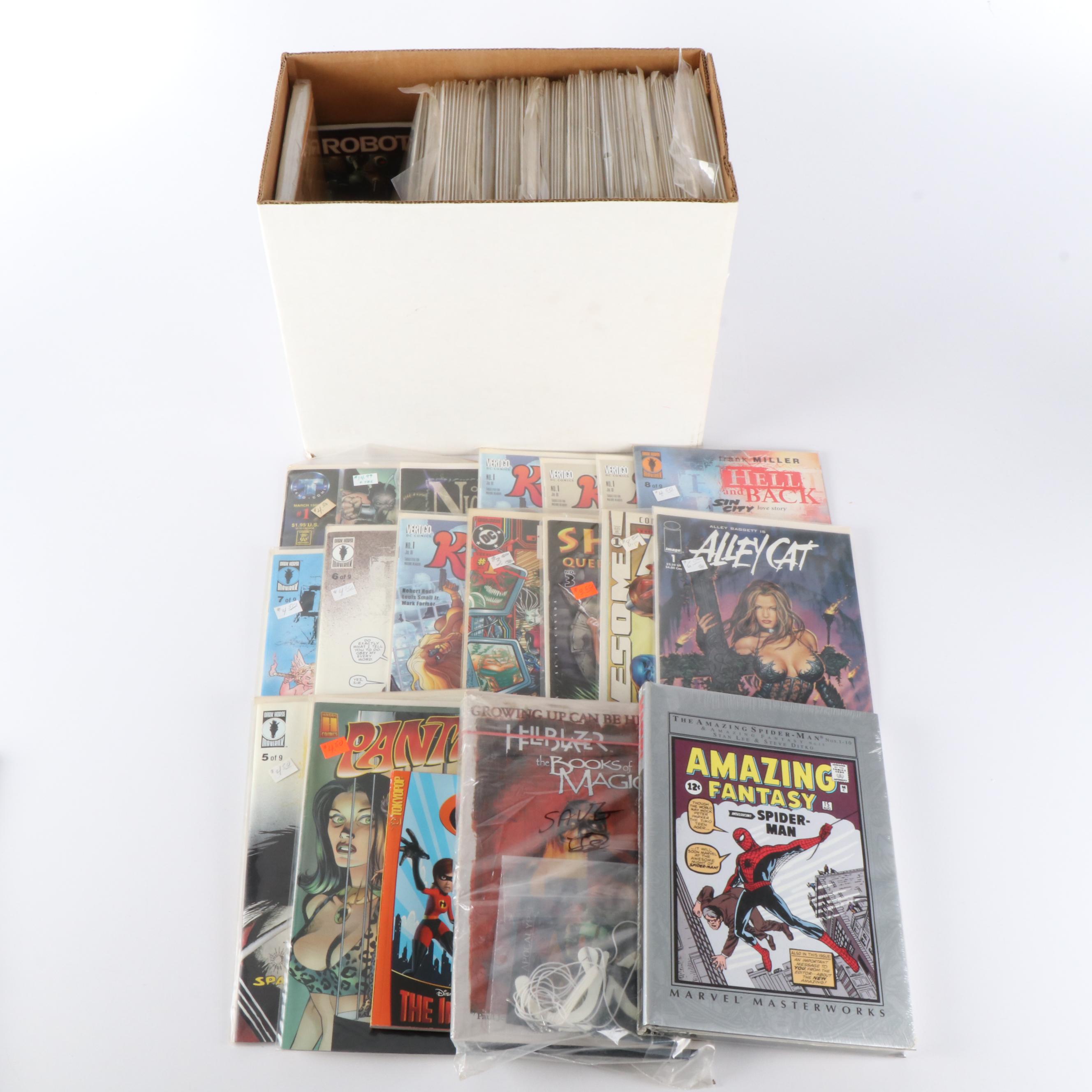 Modern Age Comic Books Featuring "Pantha", "Danger Girl", and More