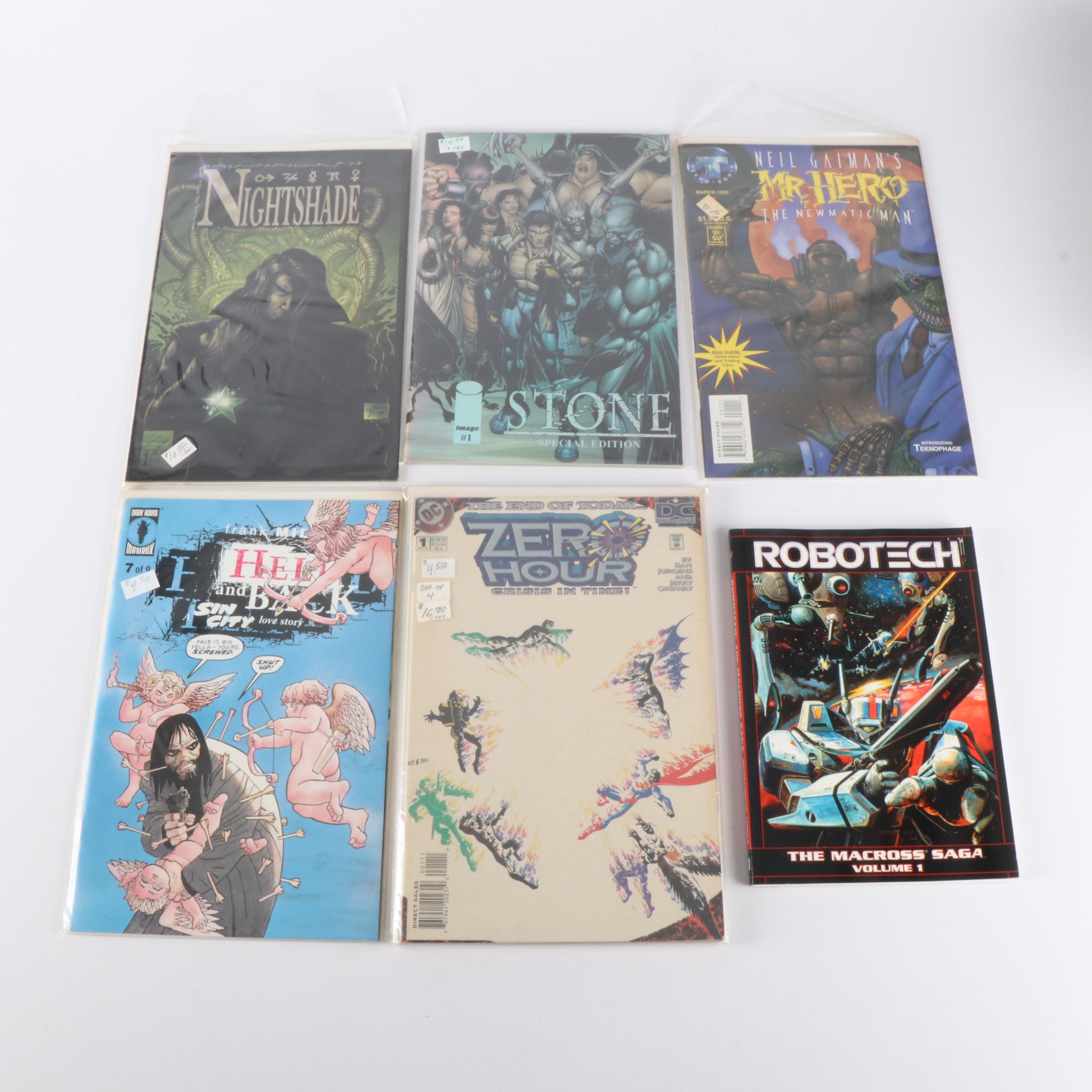 Modern Age Comic Books Featuring "Pantha", "Danger Girl", and More