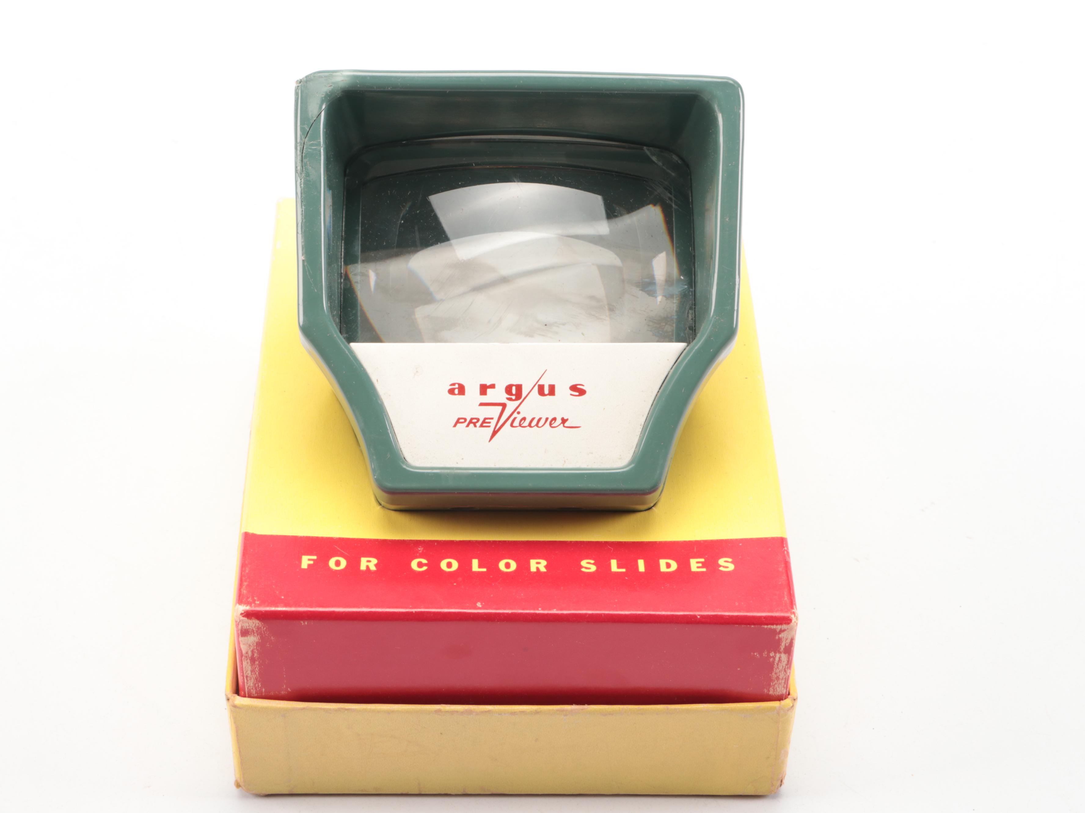 Bell & Howell Movie Camera, Film Editor, Polaroid Camera and Accessories