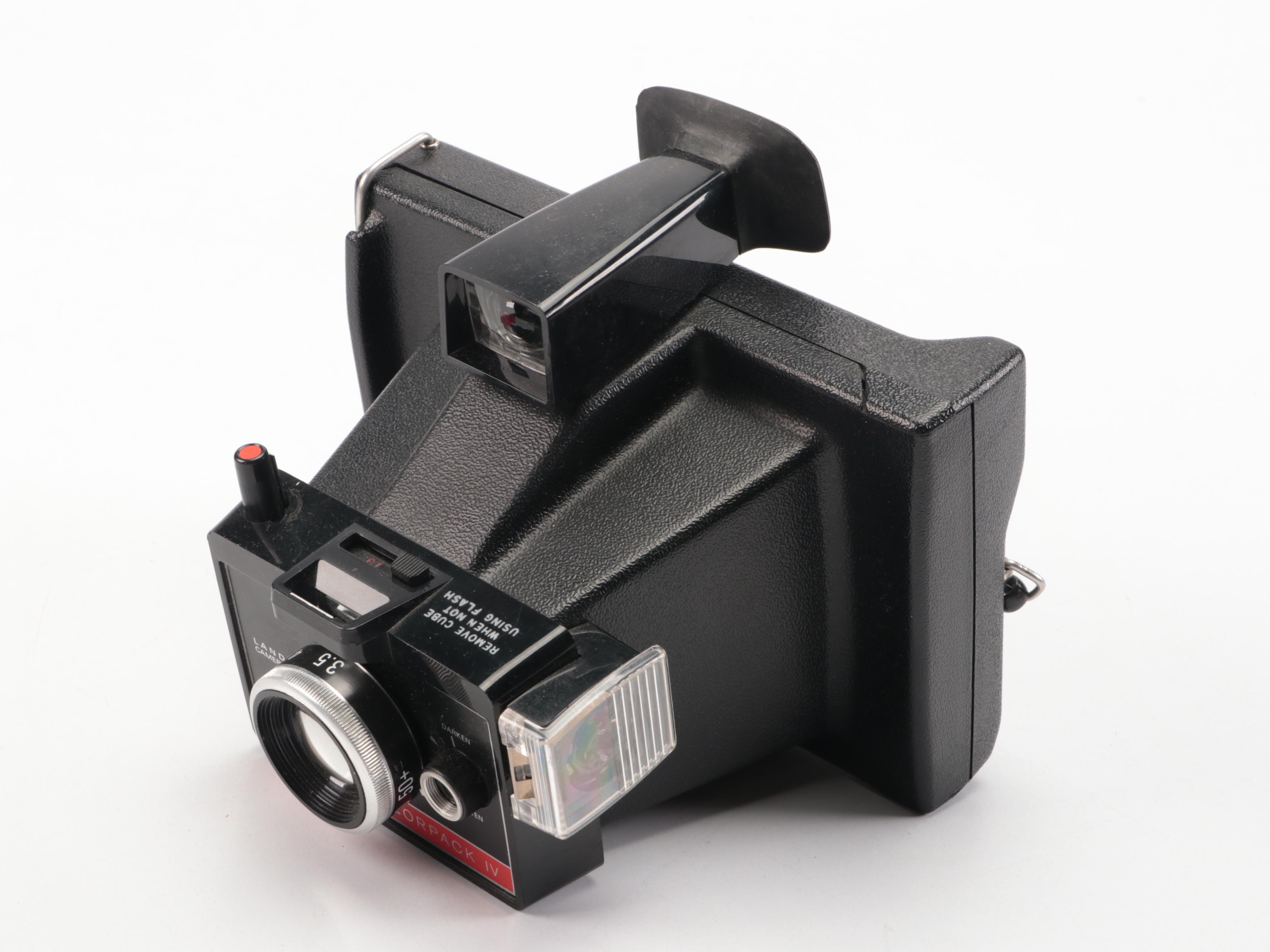 Bell & Howell Movie Camera, Film Editor, Polaroid Camera and Accessories