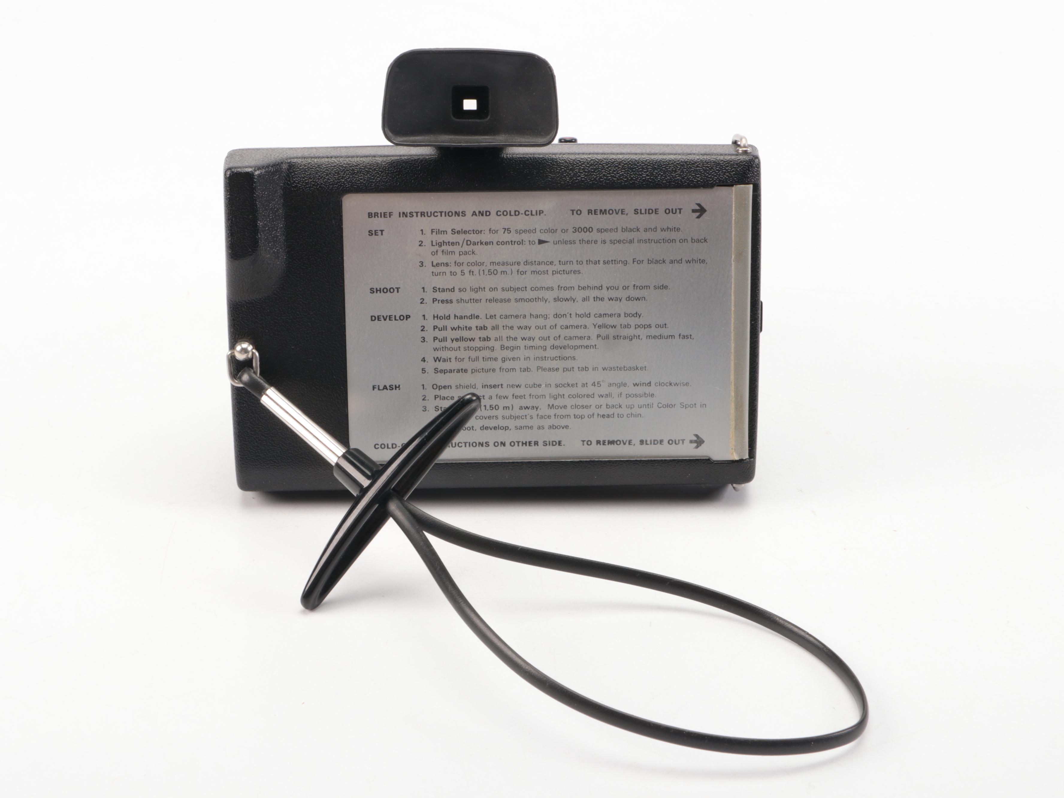 Bell & Howell Movie Camera, Film Editor, Polaroid Camera and Accessories