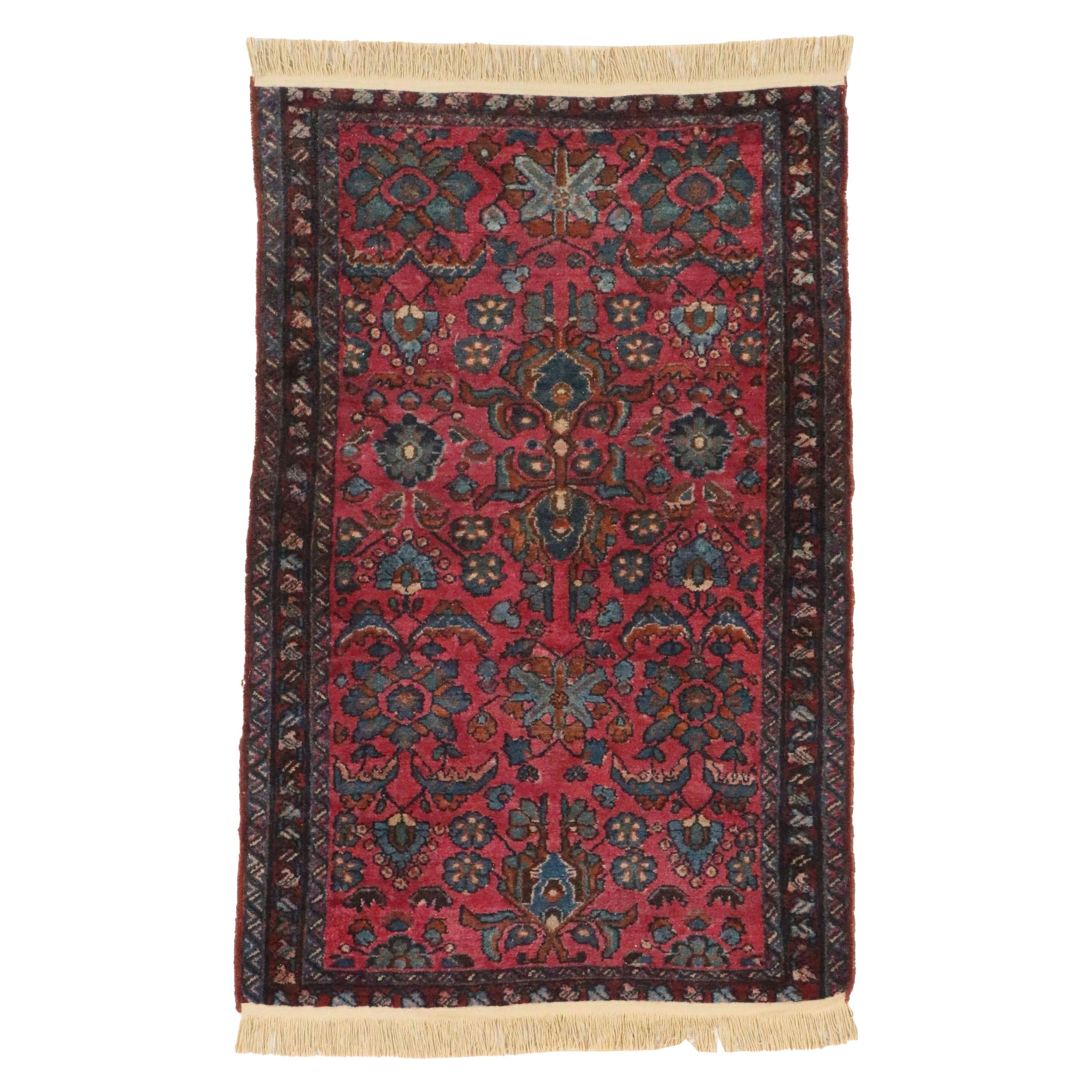 3' x 5' Hand-Knotted Persian Lilihan Area Rug