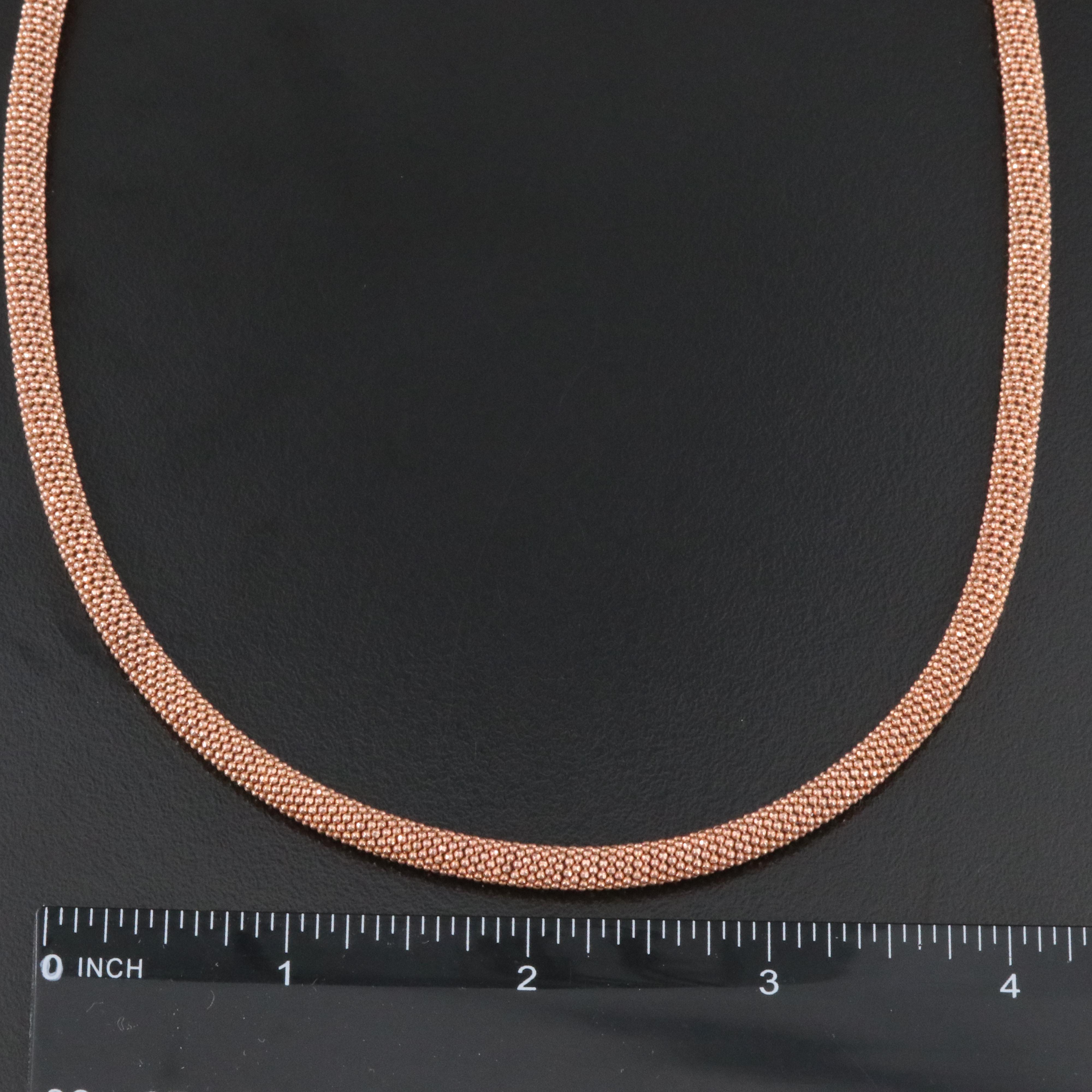 Italian Sterling Sparkle Chain Necklace