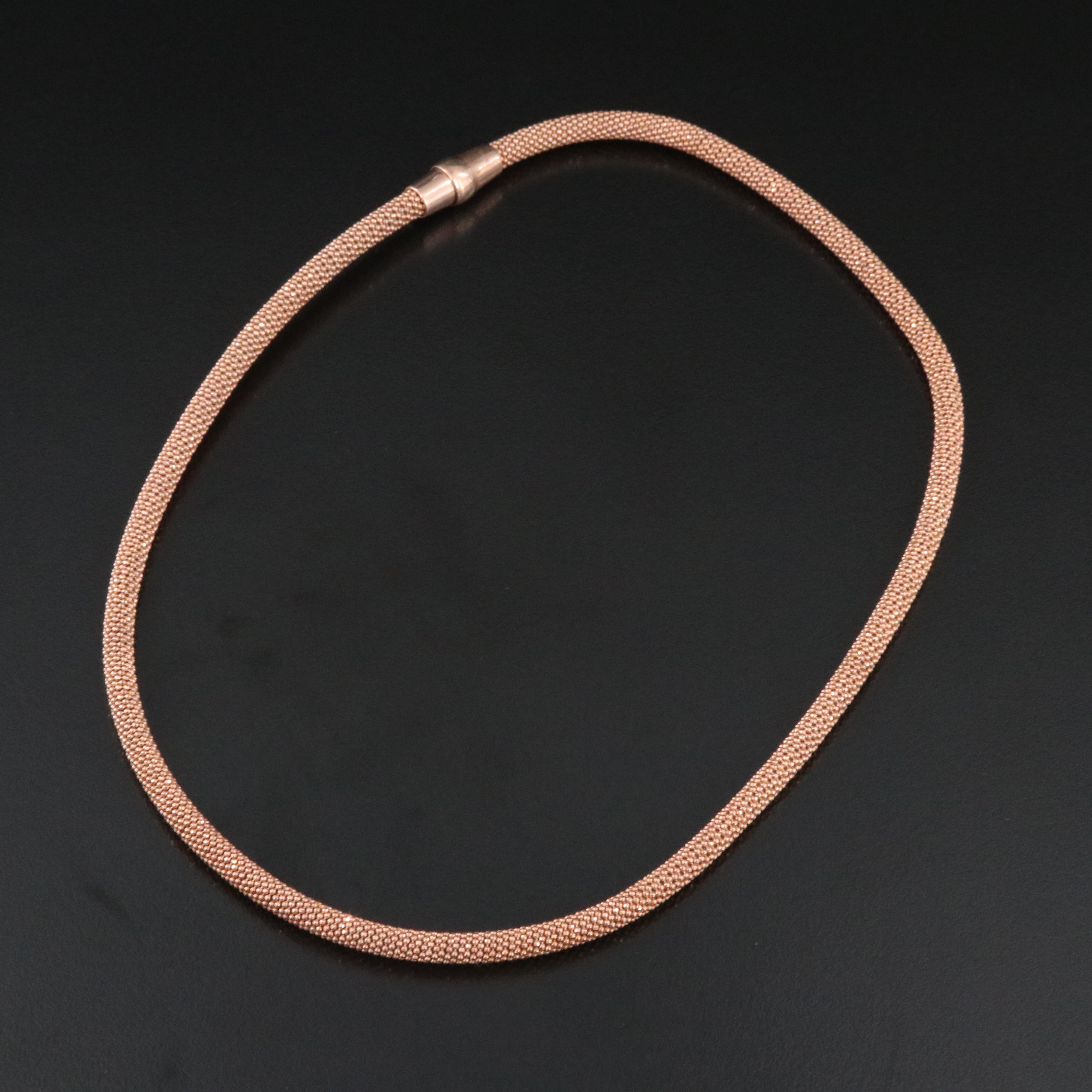 Italian Sterling Sparkle Chain Necklace