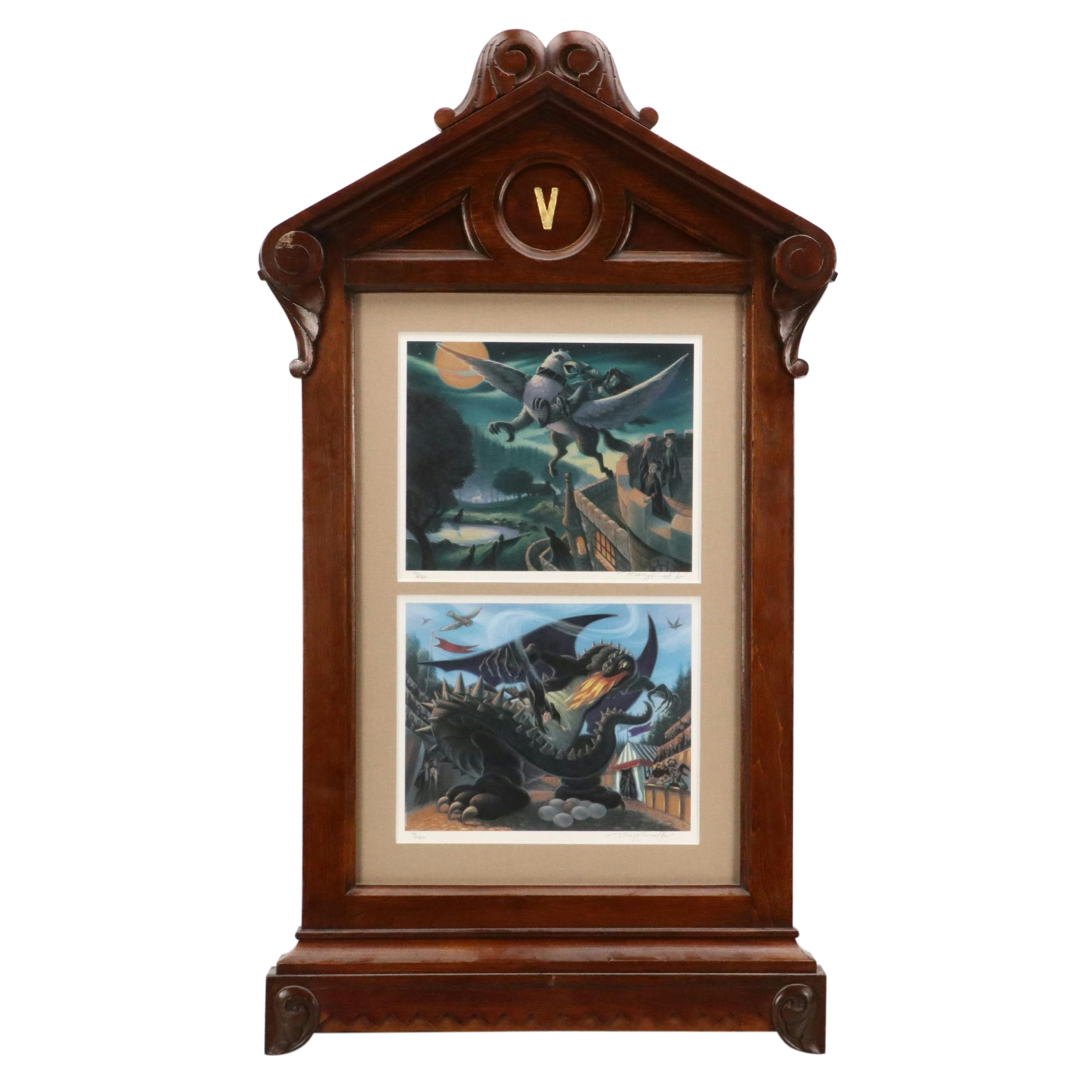Mary GrandPré Framed Digital Prints from Harry Potter Series, Early 21st Century