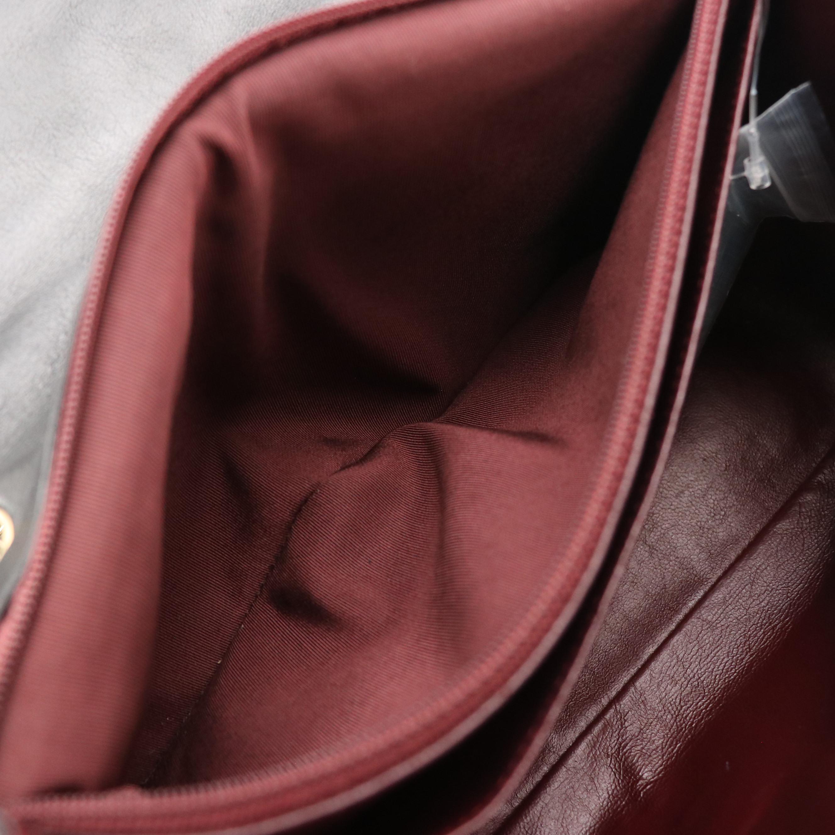 Chanel Flap Reissue Bag in Black Crinkled Calfskin