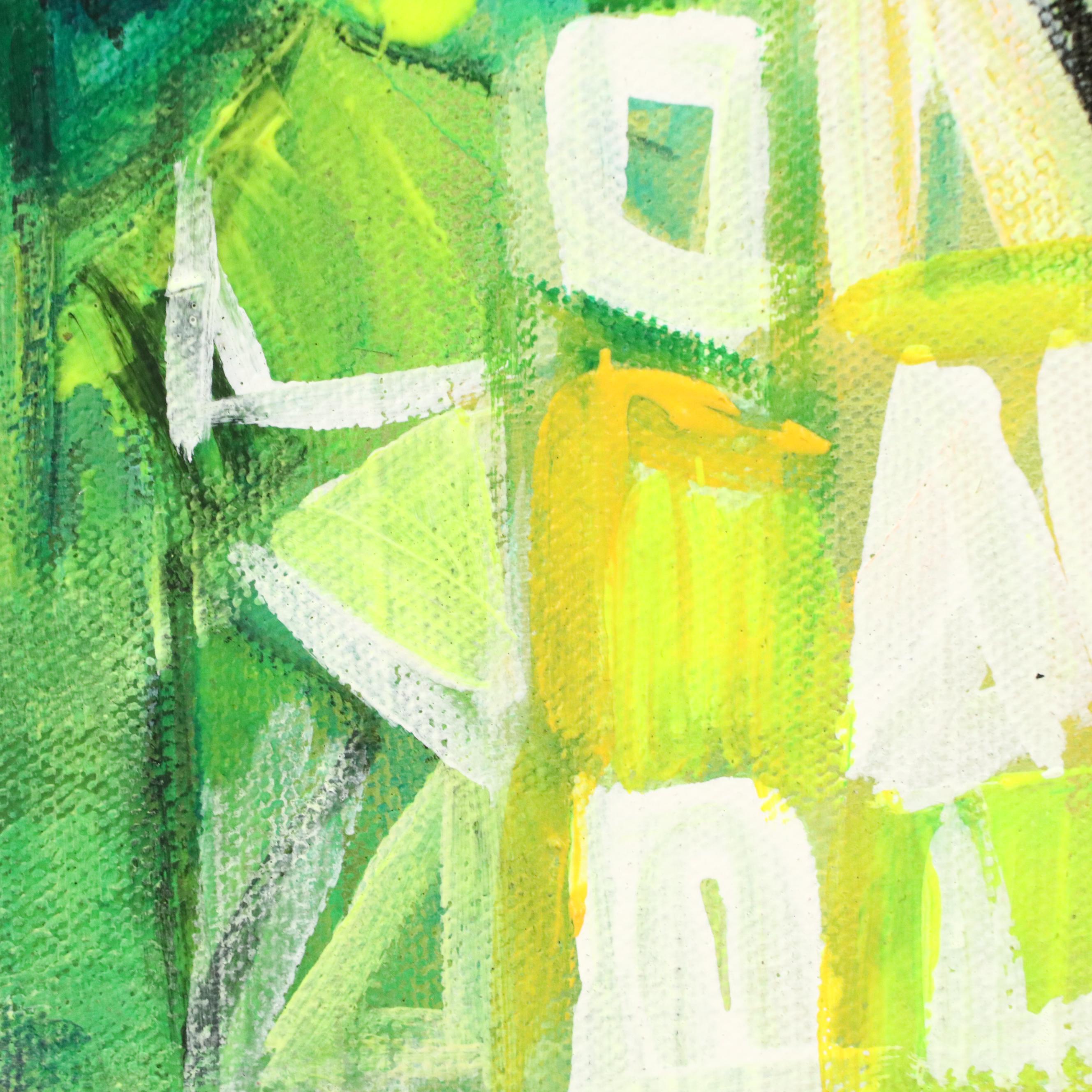 Ufuoma Evuarherhe Modernist Acrylic Painting "Prayers," 2022