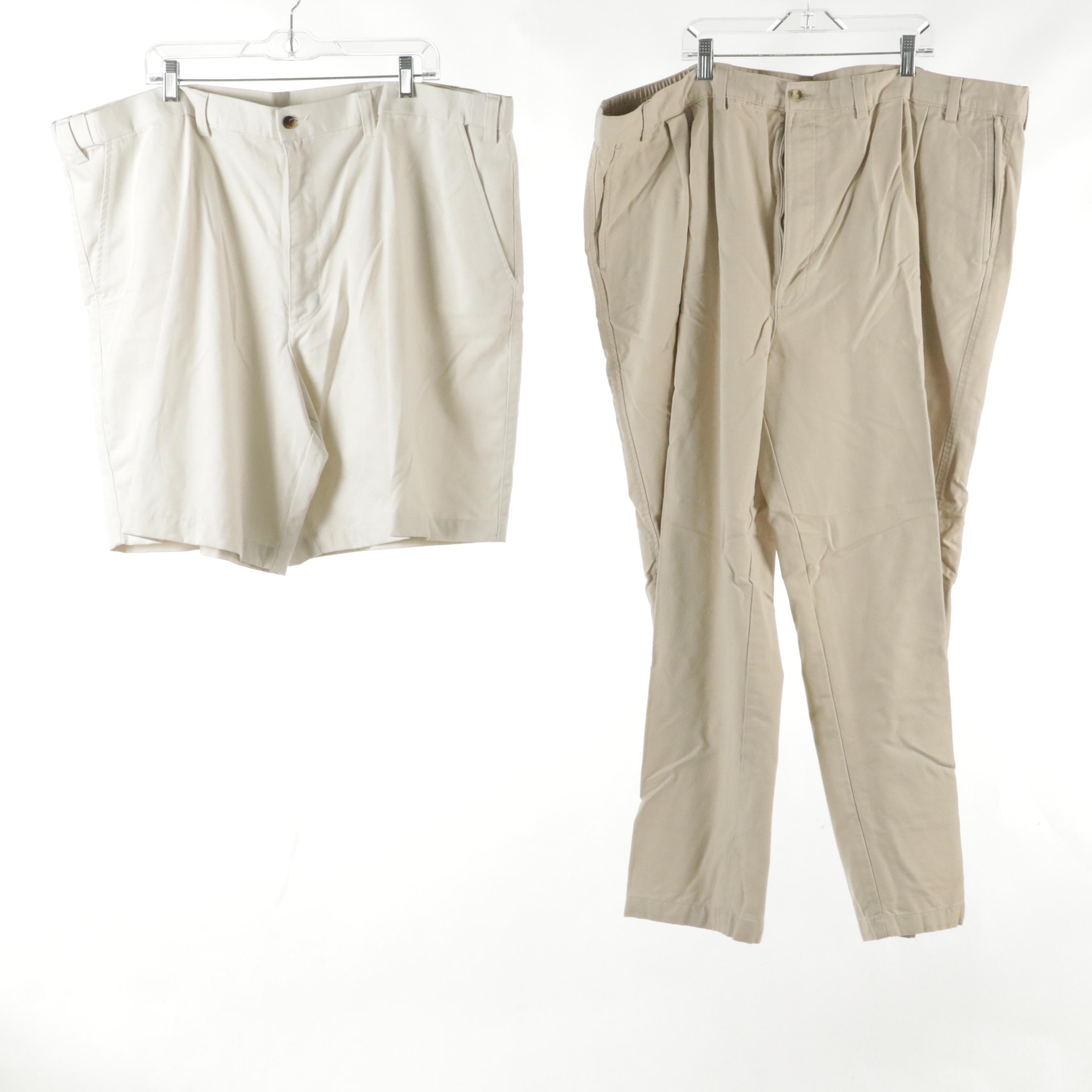 Men's St. Johns Bay Relaxed Fit, Towncraft, Route 66, and Roundtree & York Pants