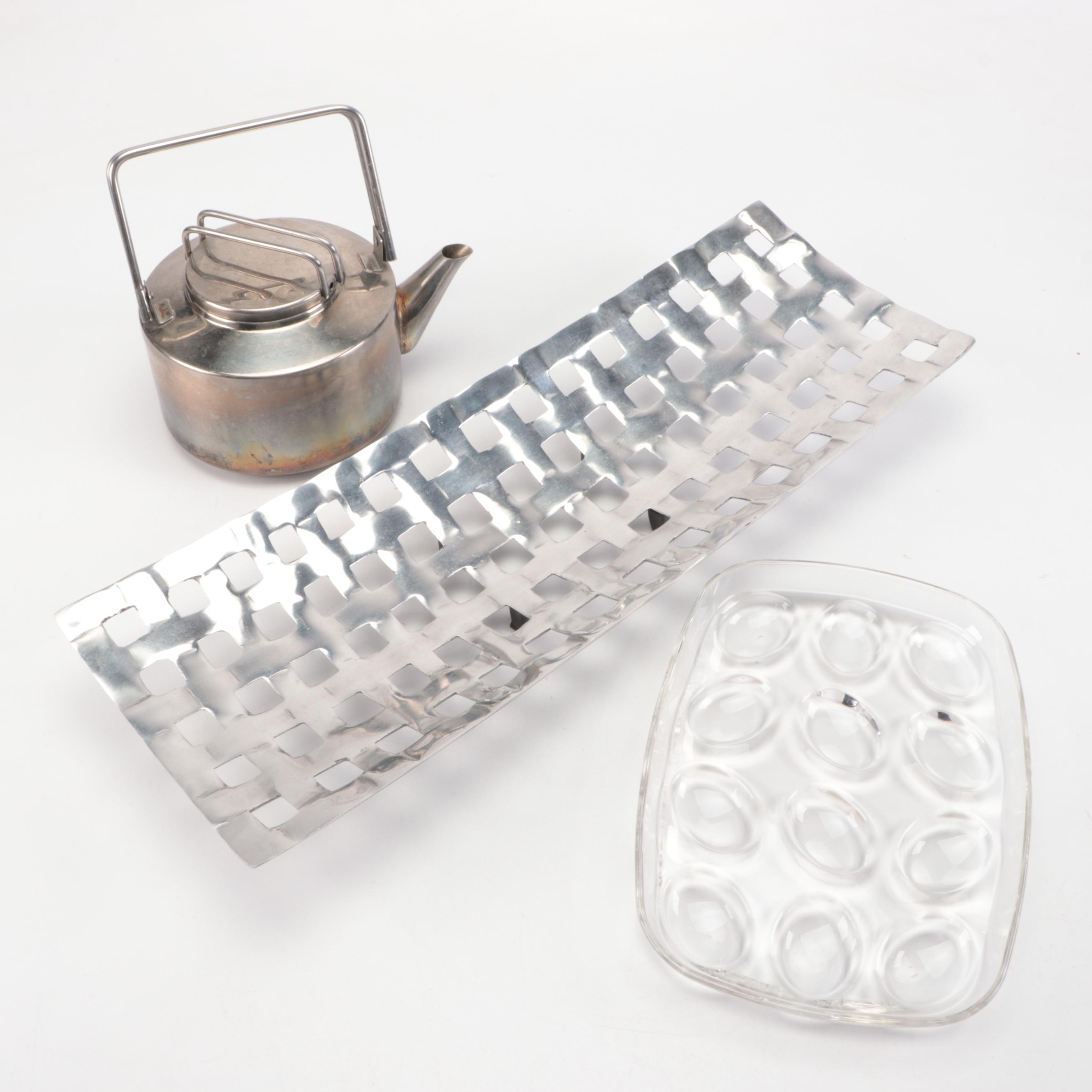 Froma Stainless Steel Cheese Knives, Olivewood Cheese Board, and More Serveware