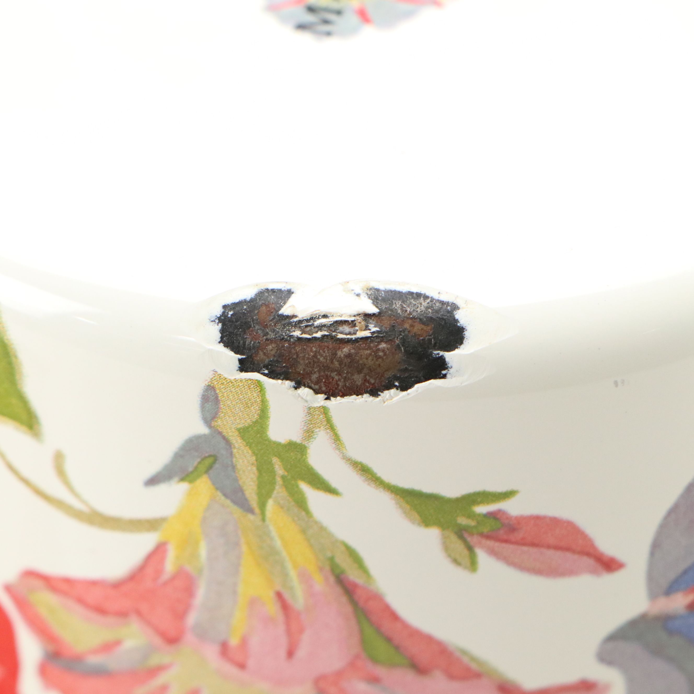 MacKenzie-Childs "Morning Glory" Enameled Canisters