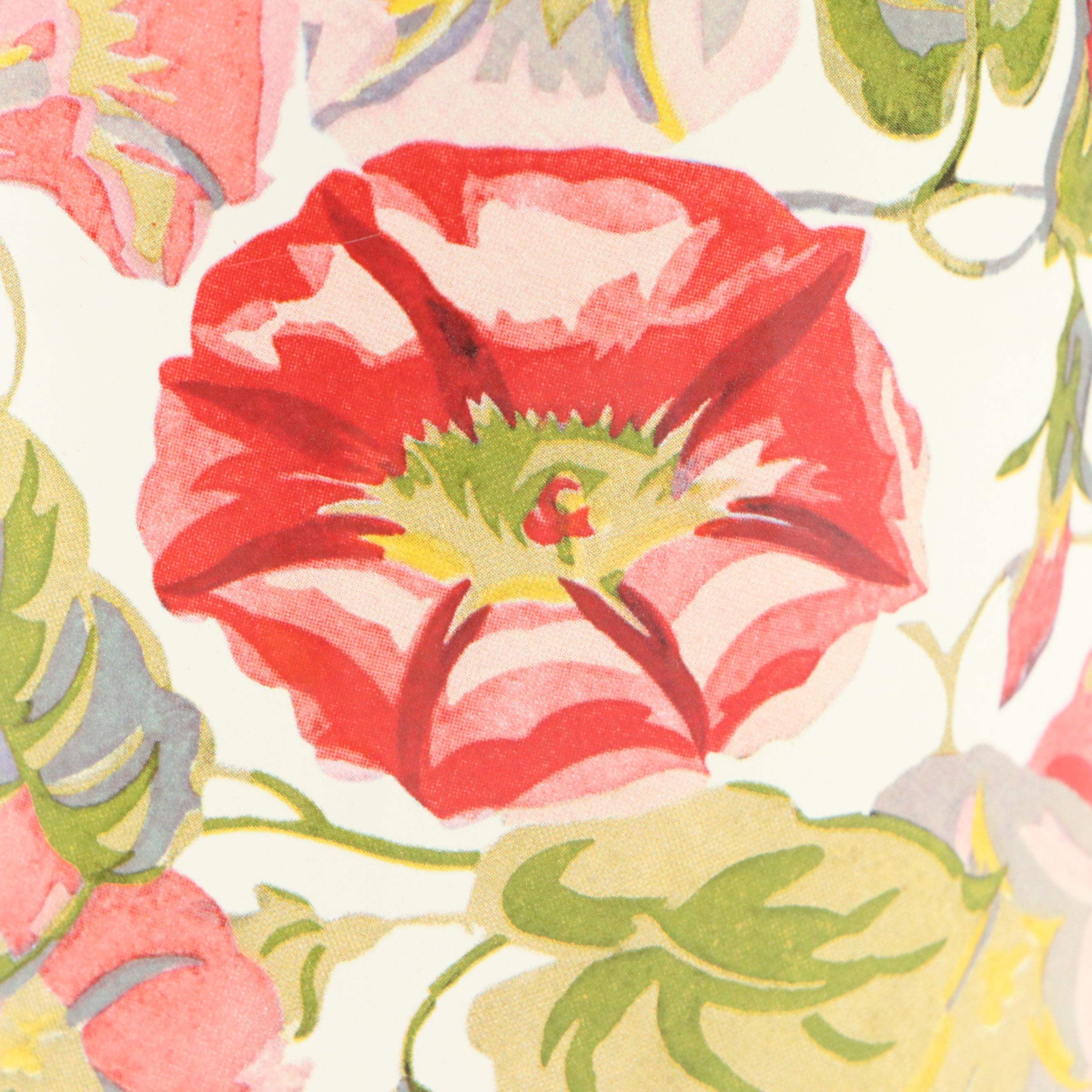 MacKenzie-Childs "Morning Glory" Enameled Canisters