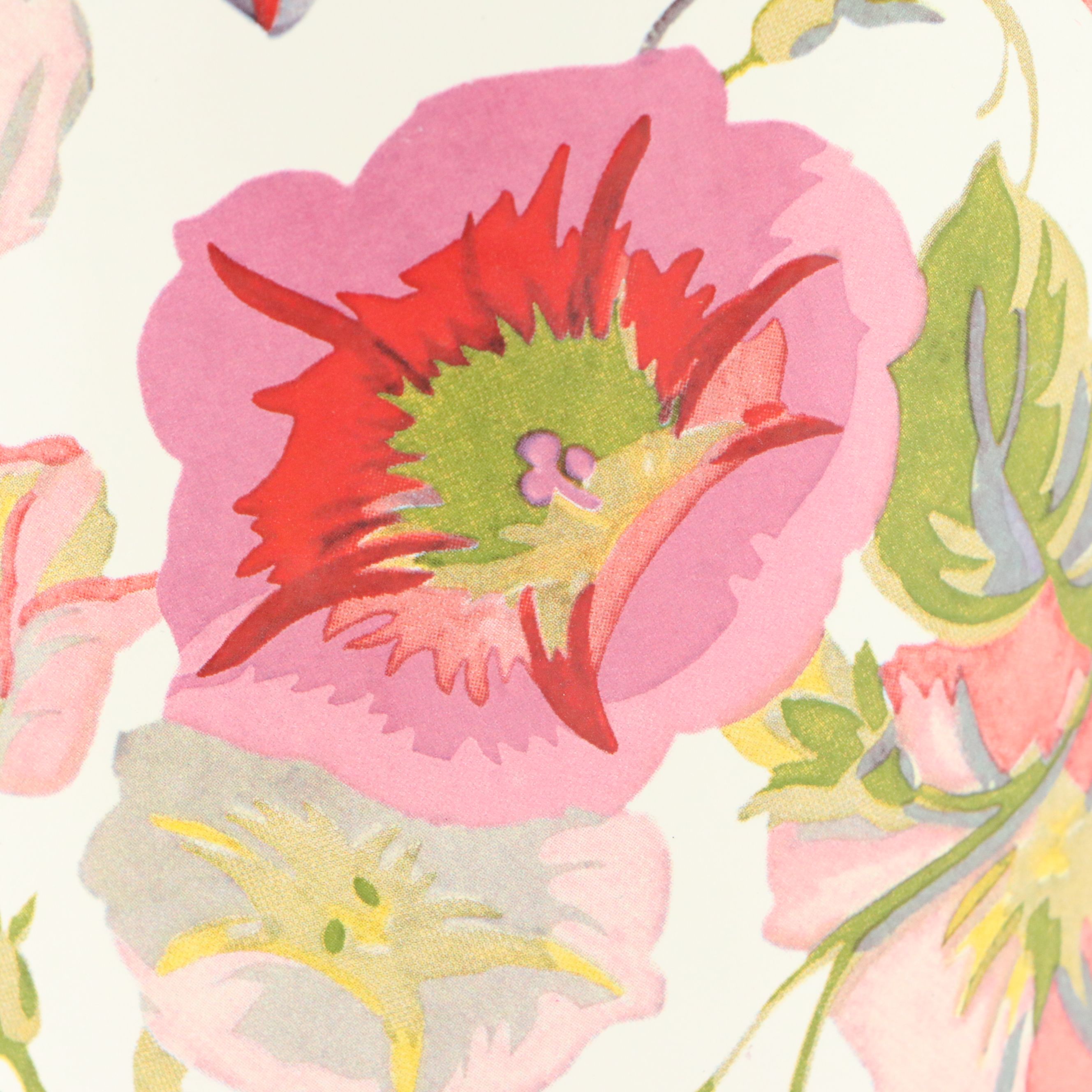 MacKenzie-Childs "Morning Glory" Enameled Canisters