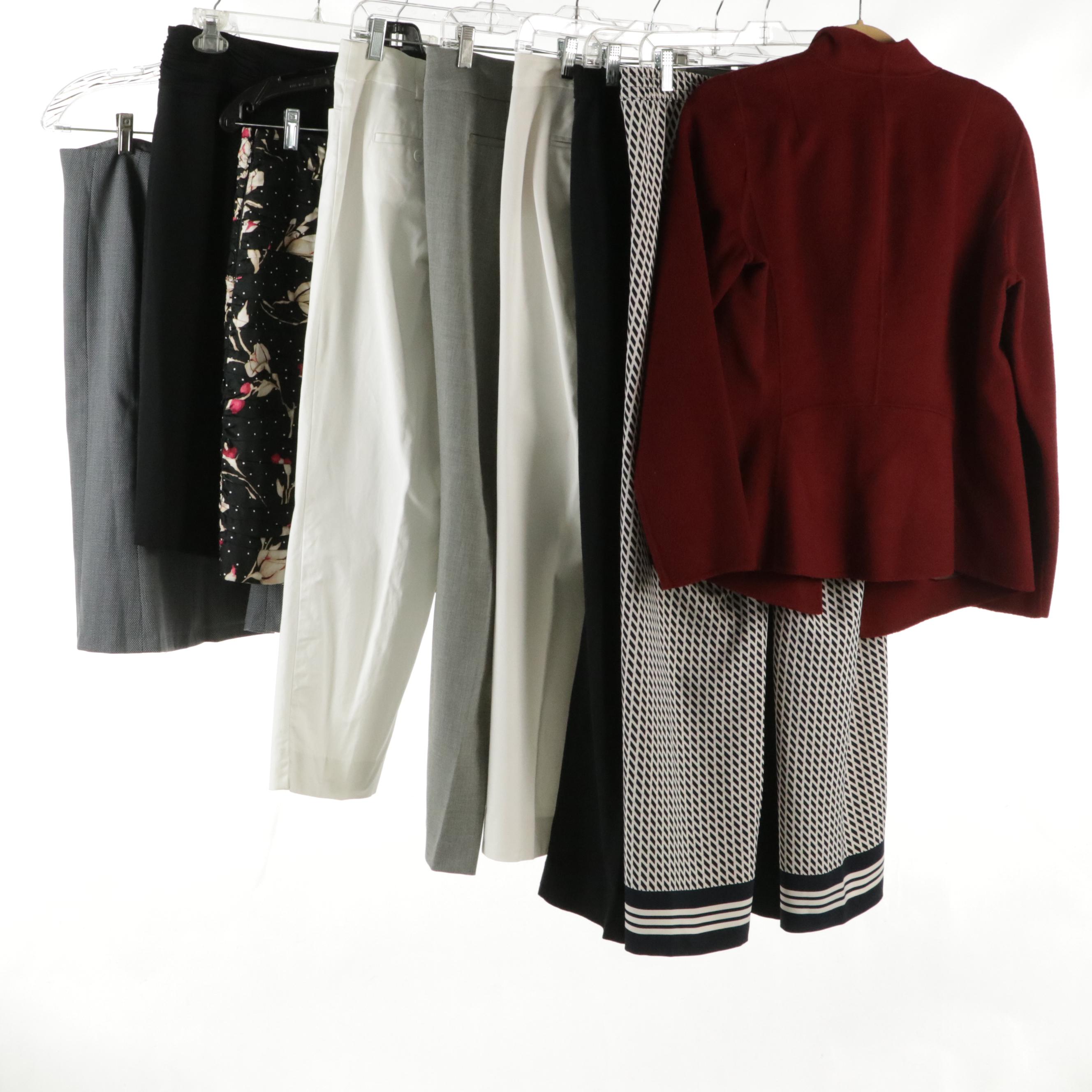 Talbots and White House Black Market Jacket, Drawstring Pants, Trousers & Skirts