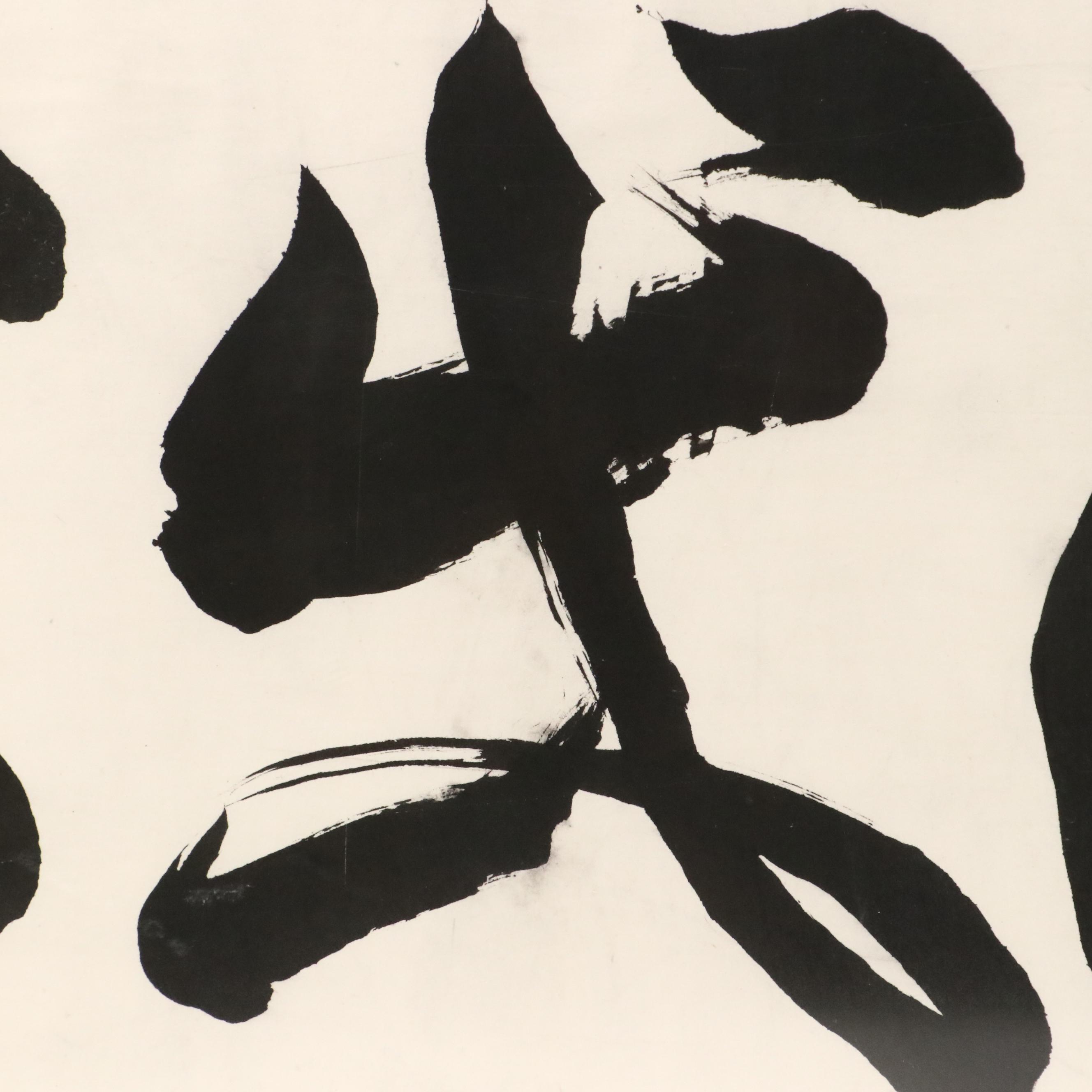 Ink on Paper East Asian Calligraphy, 20th Century