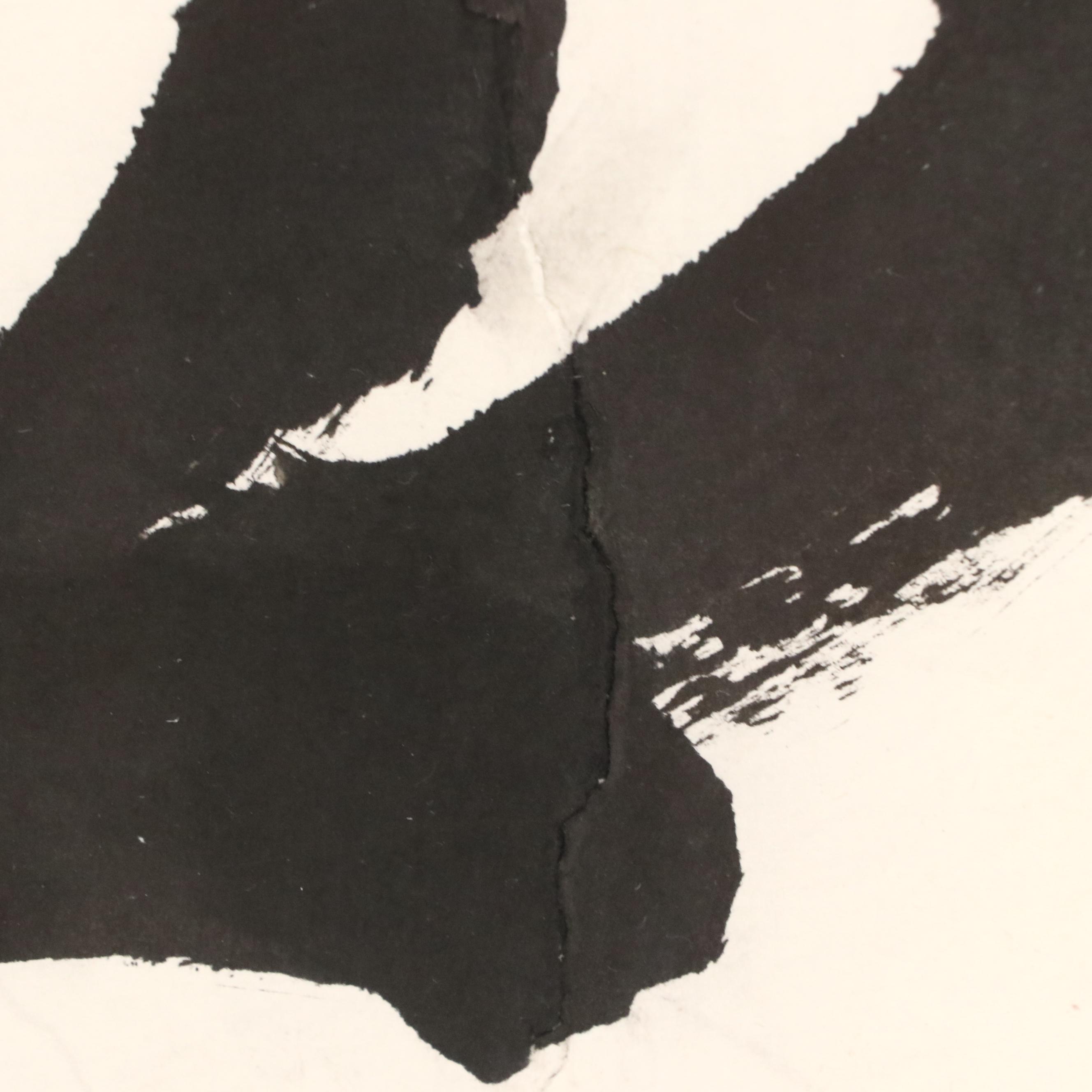 Ink on Paper East Asian Calligraphy, 20th Century