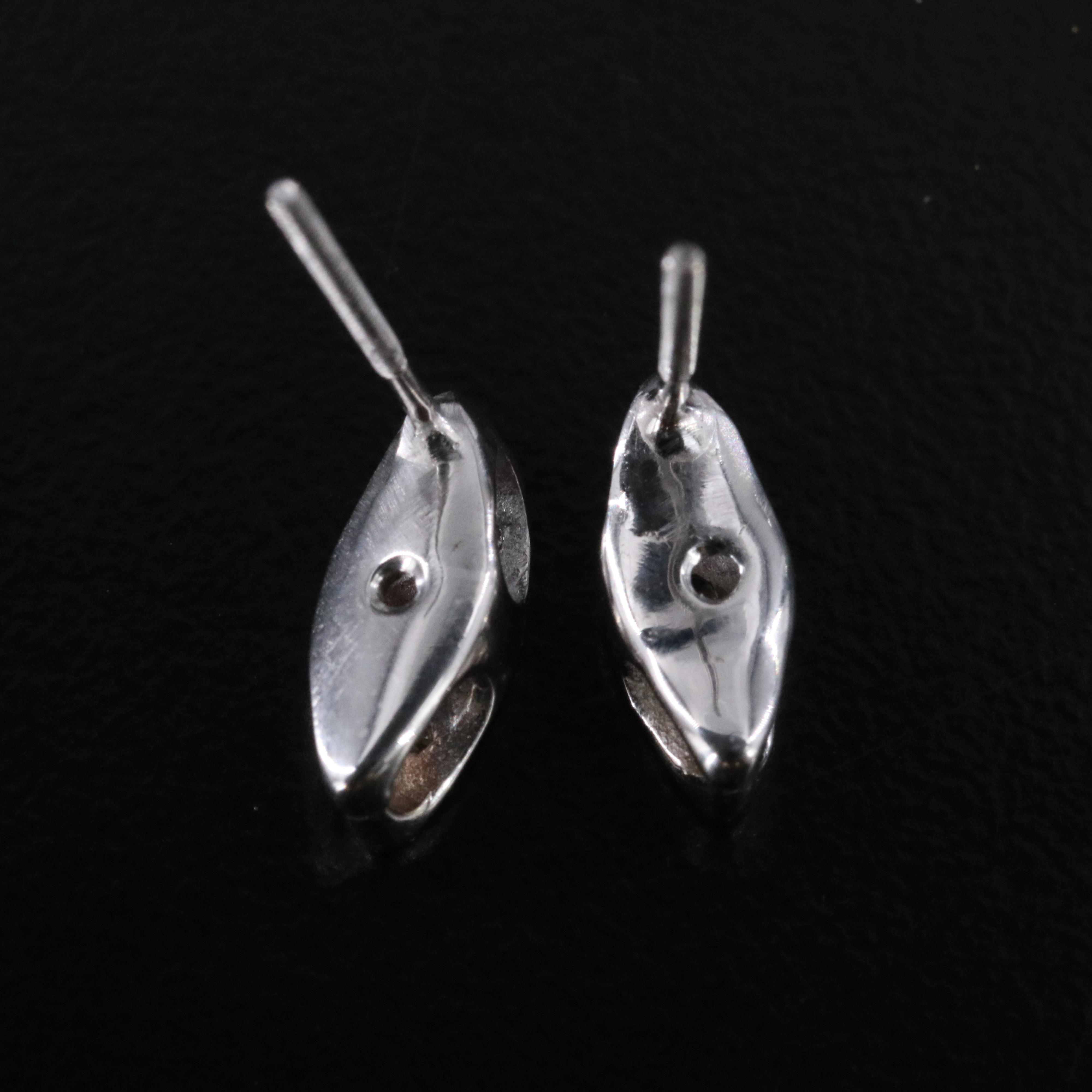 18K & 14K 0.18 CTW Diamond Earrings