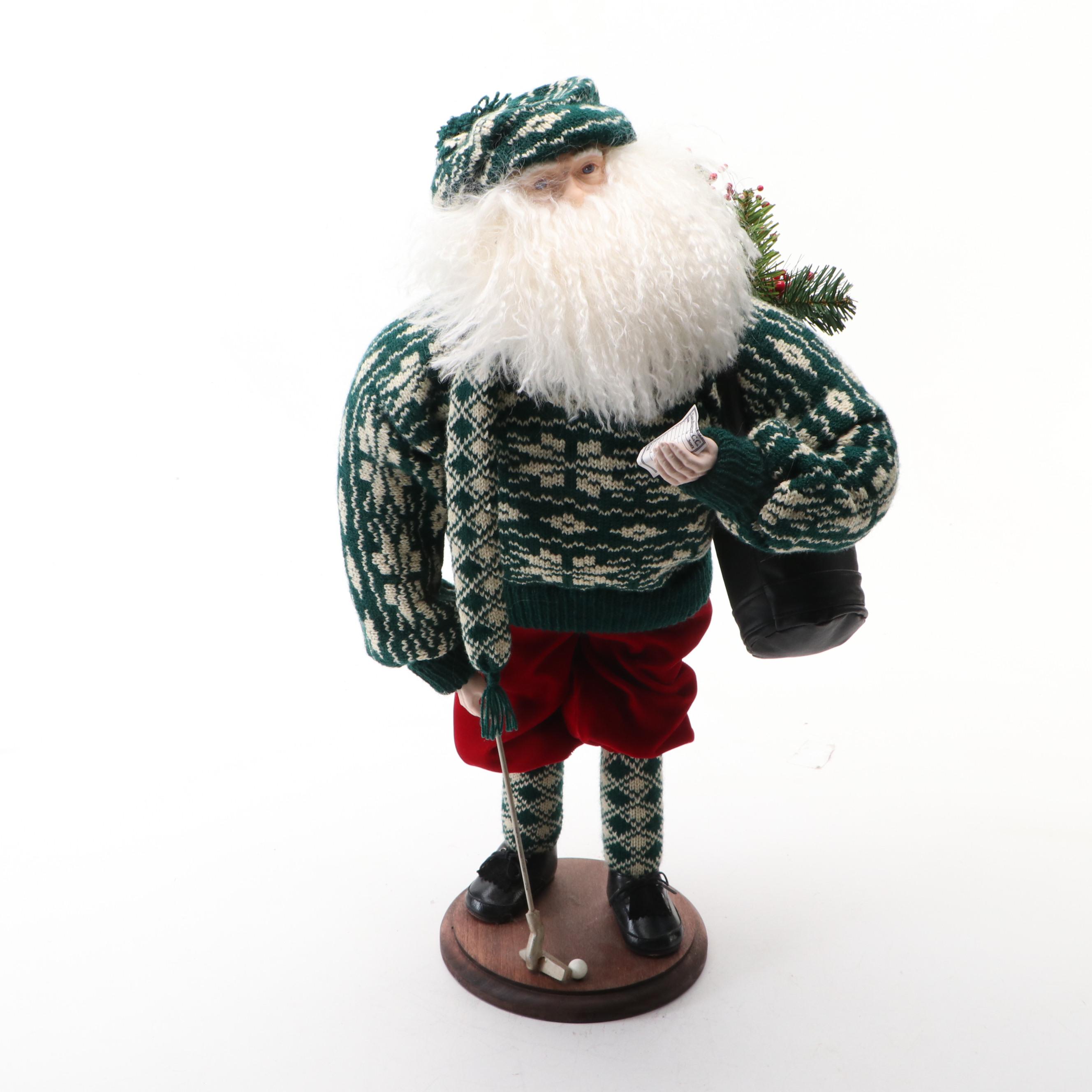 Chelsea Fair Handcrafted "Forever Santa" Limited Edition Figurine
