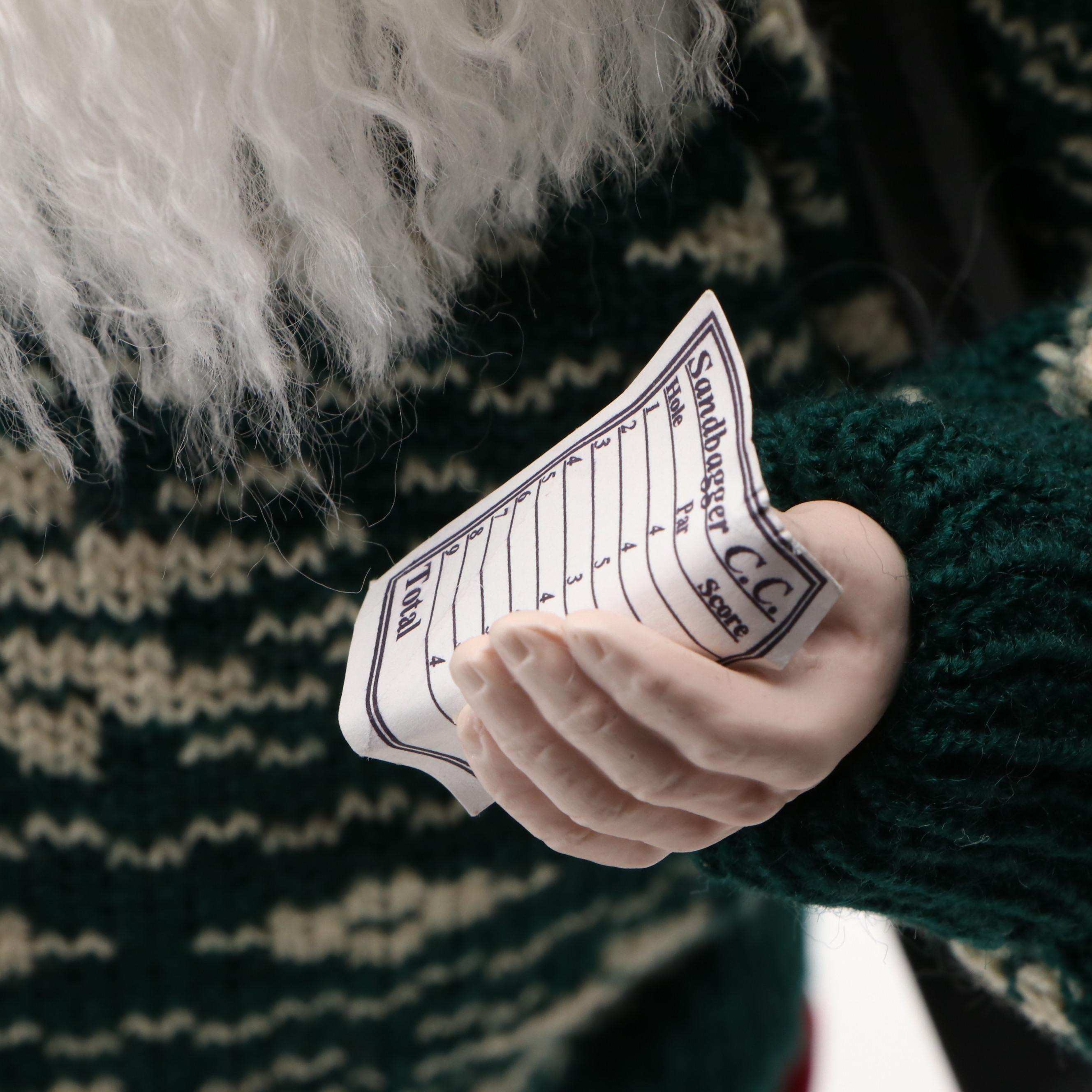 Chelsea Fair Handcrafted "Forever Santa" Limited Edition Figurine