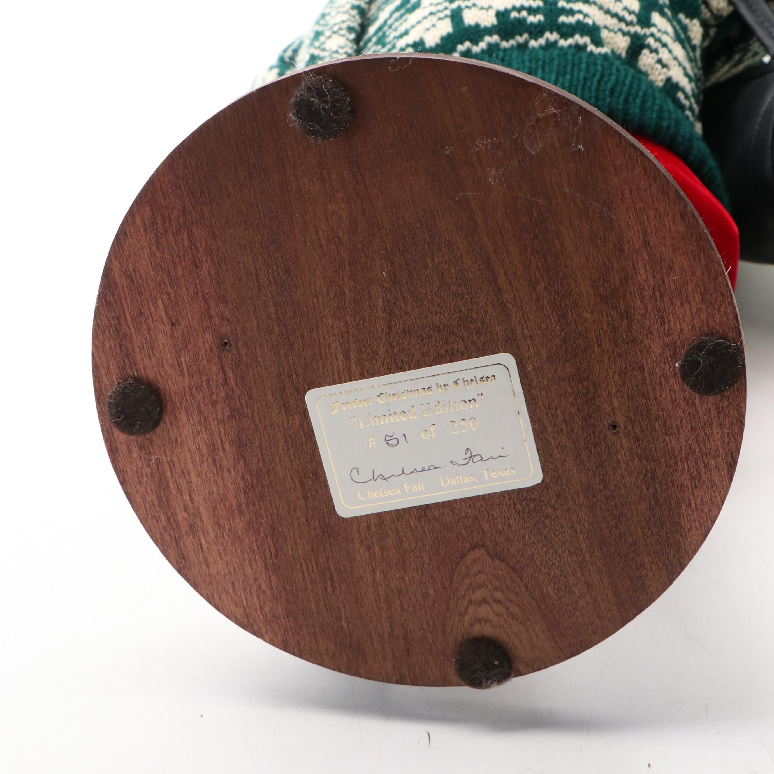 Chelsea Fair Handcrafted "Forever Santa" Limited Edition Figurine