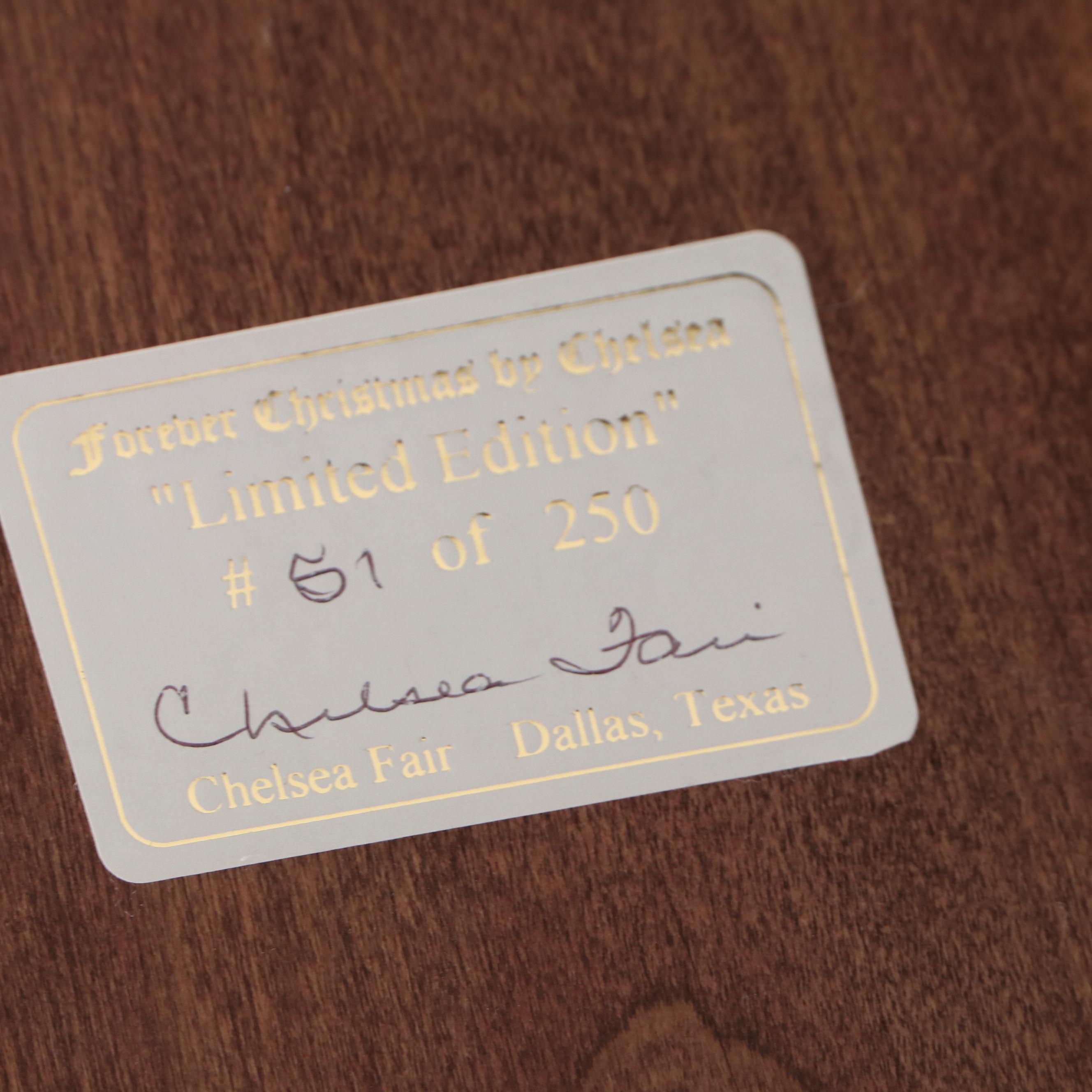 Chelsea Fair Handcrafted "Forever Santa" Limited Edition Figurine