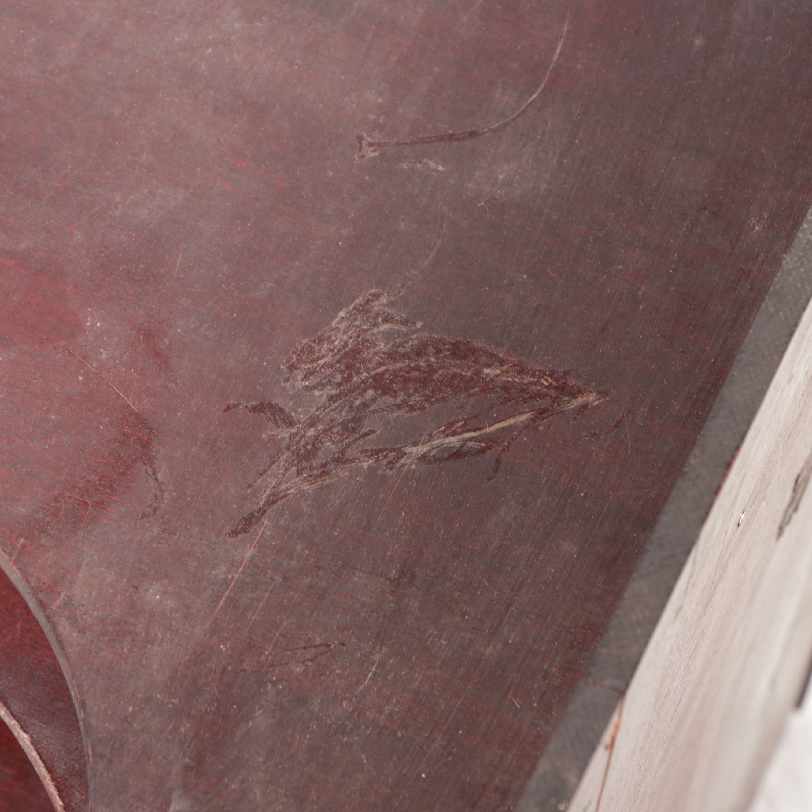 Vintage Wooden Paper Tray, Mid to Late 20th Century