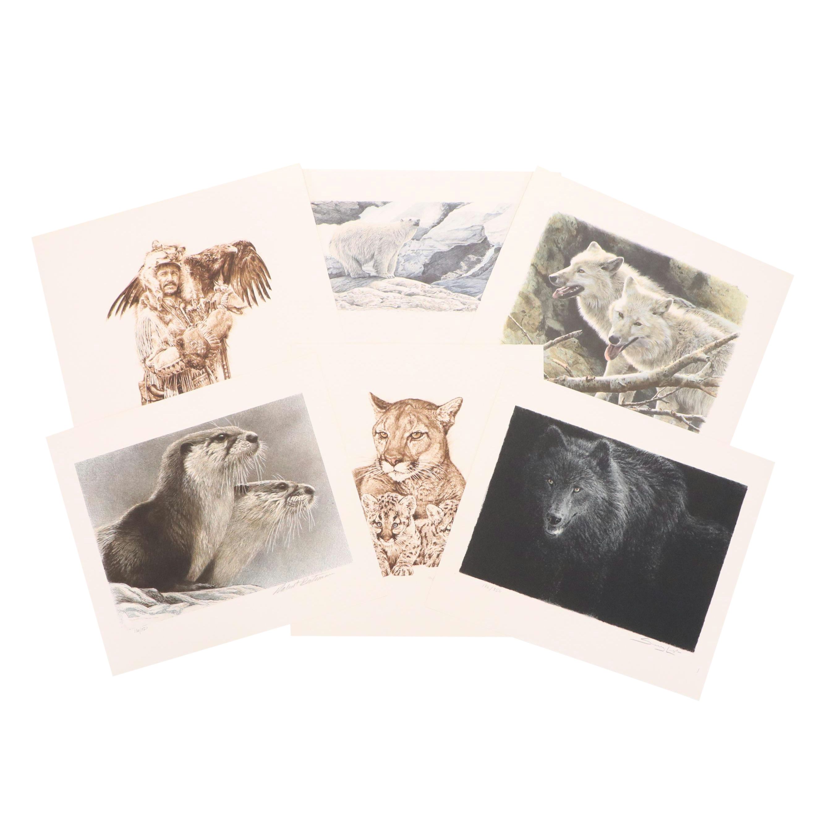 Mill Pond Press North American Wilderness Color Lithograph Portfolio