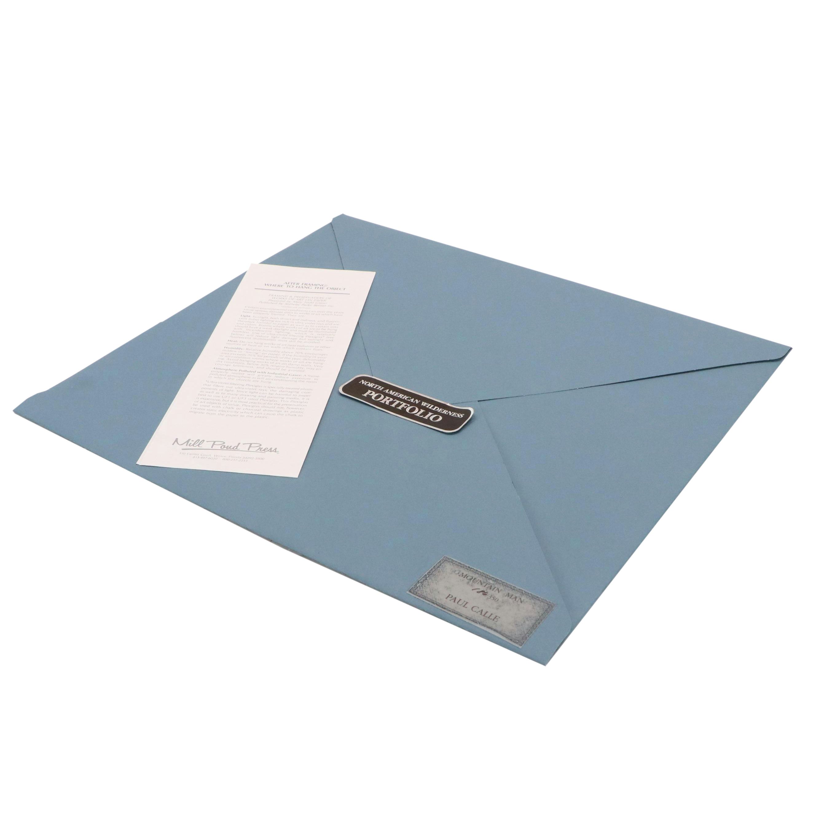 Mill Pond Press North American Wilderness Color Lithograph Portfolio