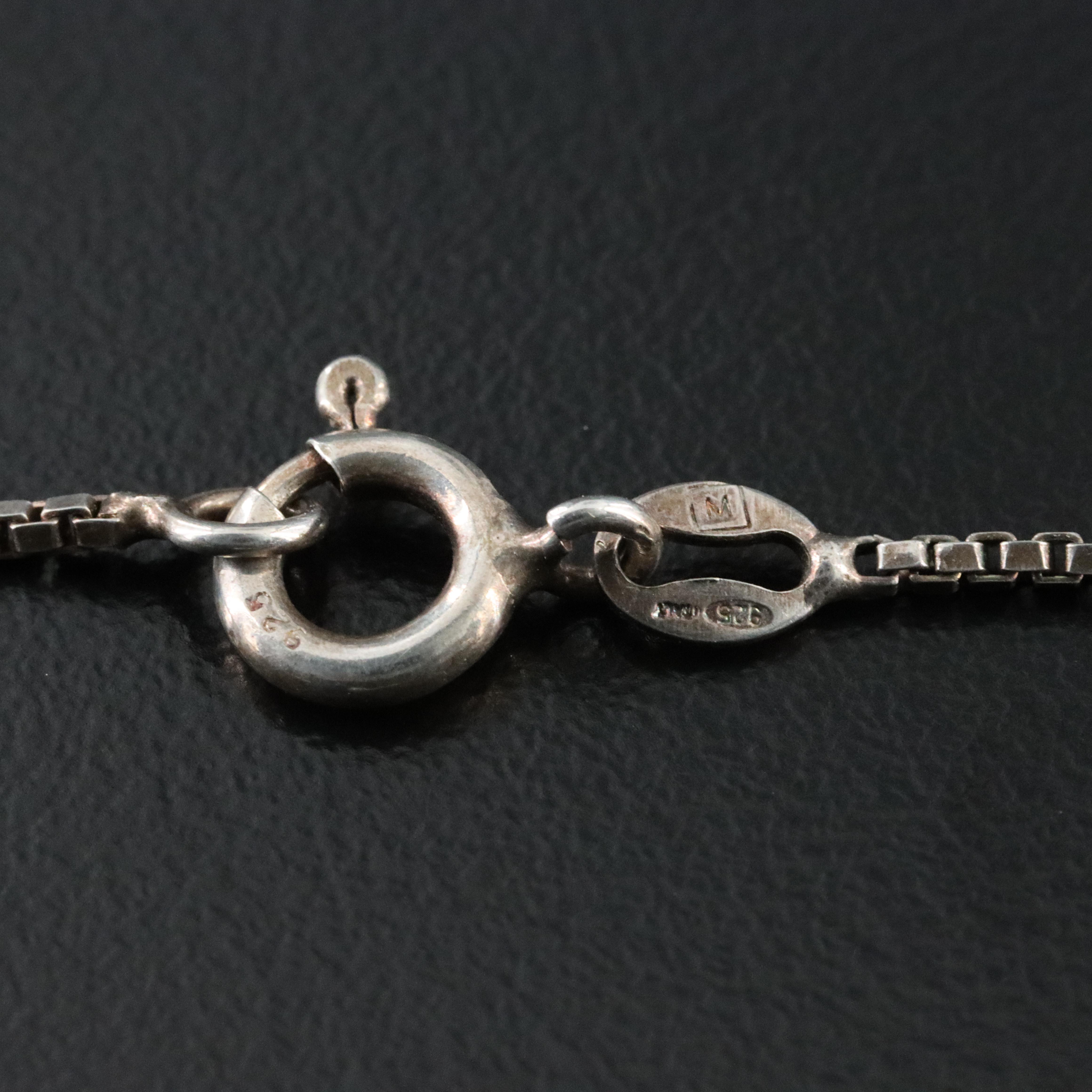 Italian Sterling Articulated Pinocchio Pendant Necklace