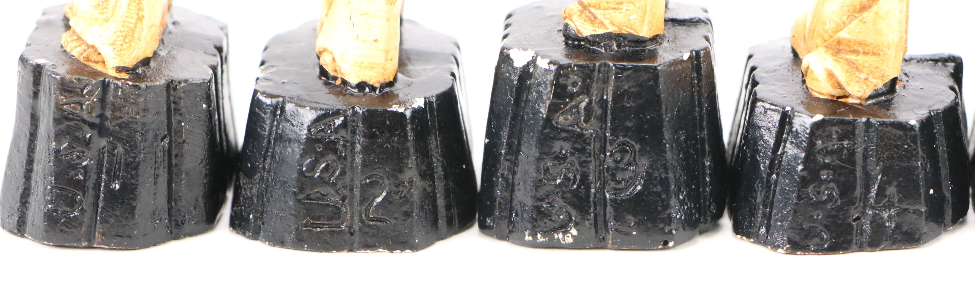 Chinese Resin Immortals and Other Figurines, Mid to Late 20th Century