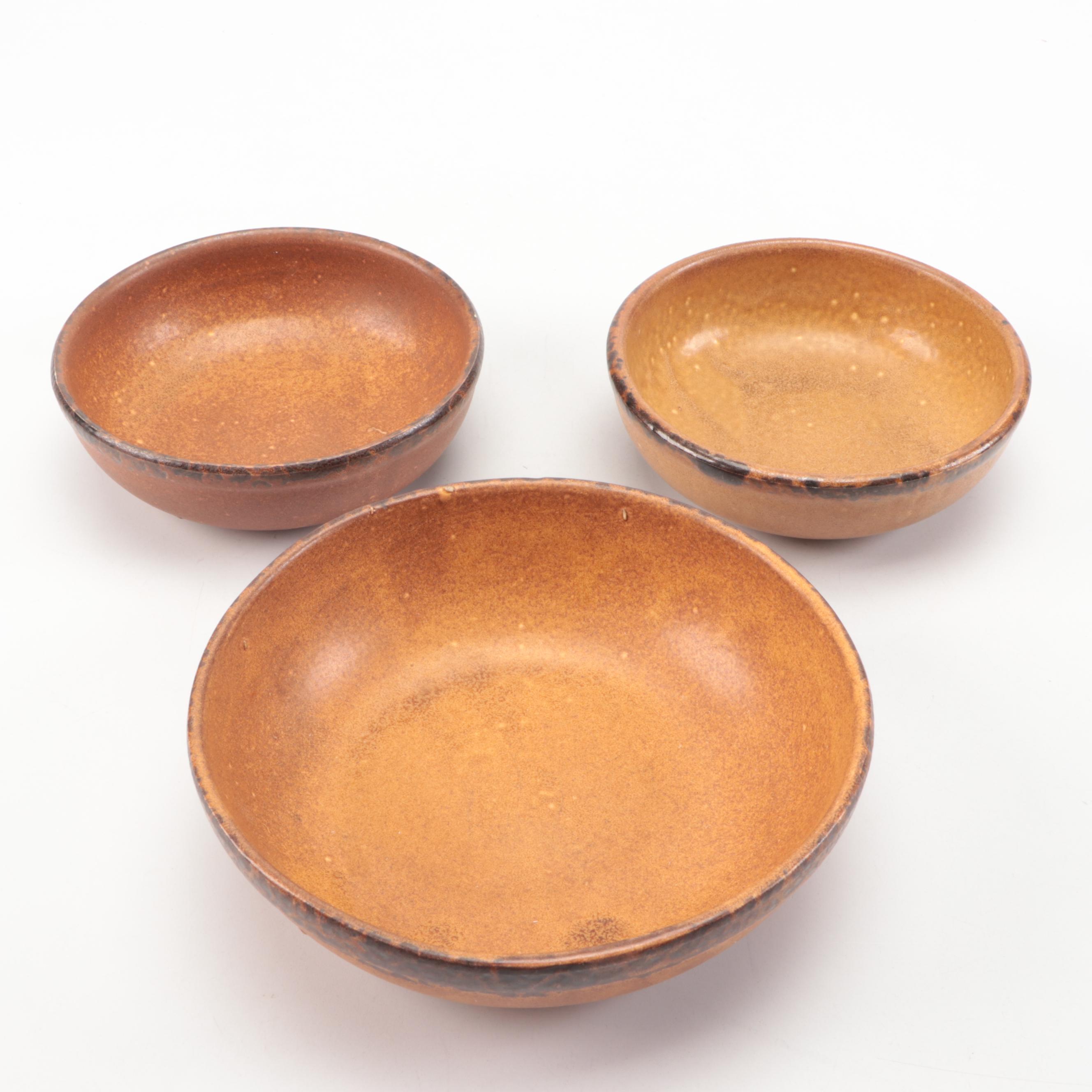 McCoy Pottery "Canyon" Southwestern Inspired Dinnerware, Mid to Late 20th C.