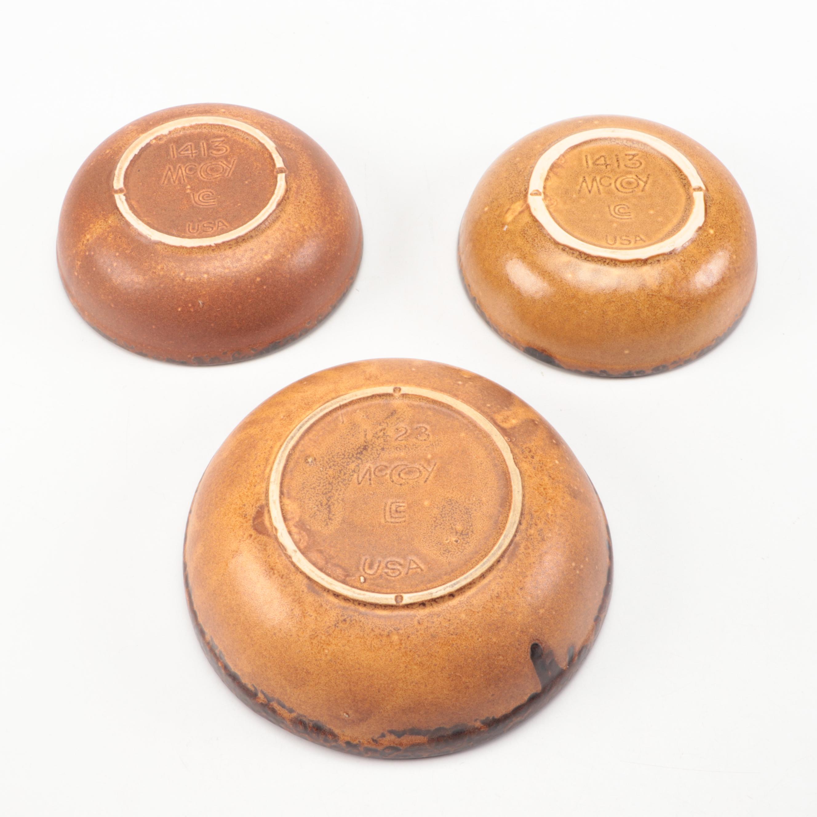 McCoy Pottery "Canyon" Southwestern Inspired Dinnerware, Mid to Late 20th C.