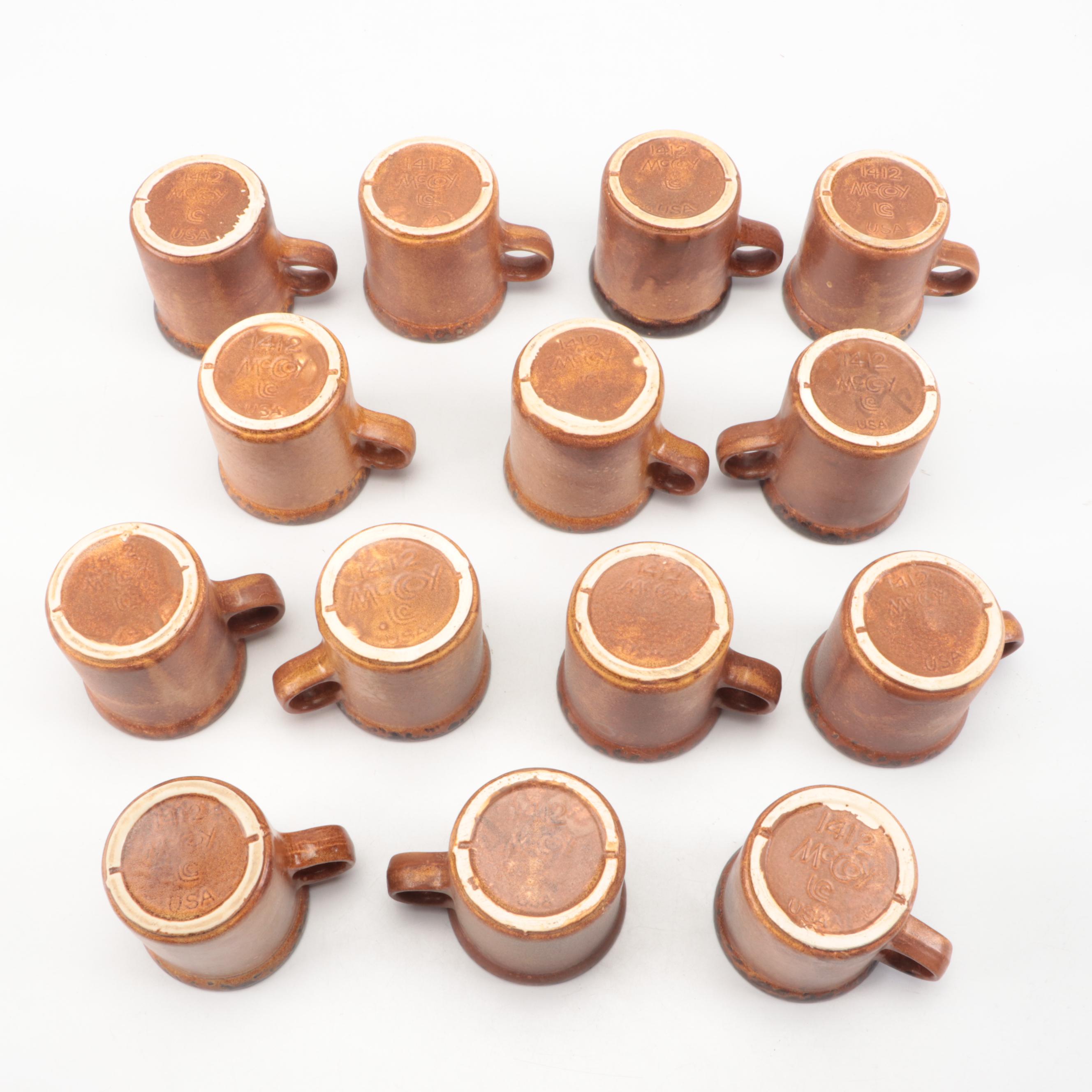 McCoy Pottery "Canyon" Southwestern Inspired Dinnerware, Mid to Late 20th C.