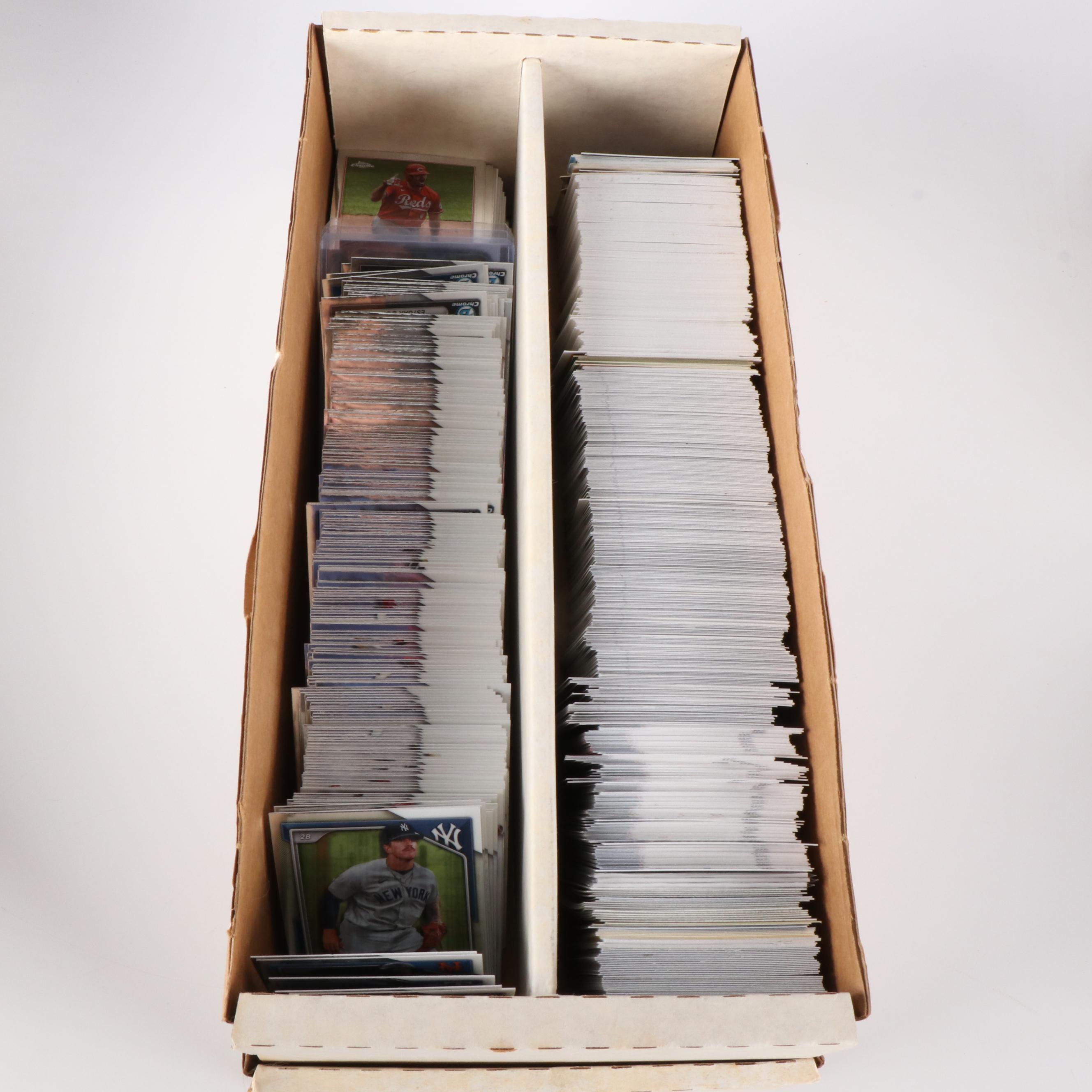 Bowman Chrome with Other Baseball Cards Featuring Elly De La Cruz Rookie, 2020s