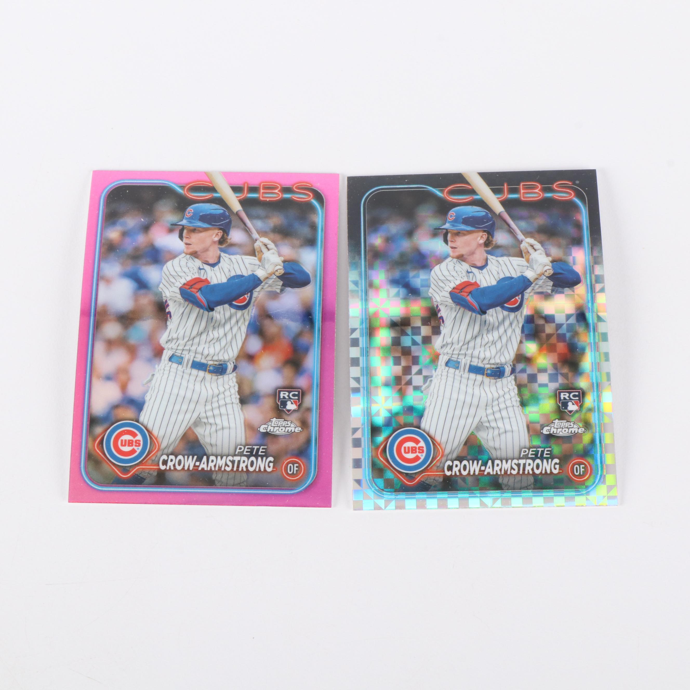 Bowman Chrome with Other Baseball Cards Featuring Elly De La Cruz Rookie, 2020s