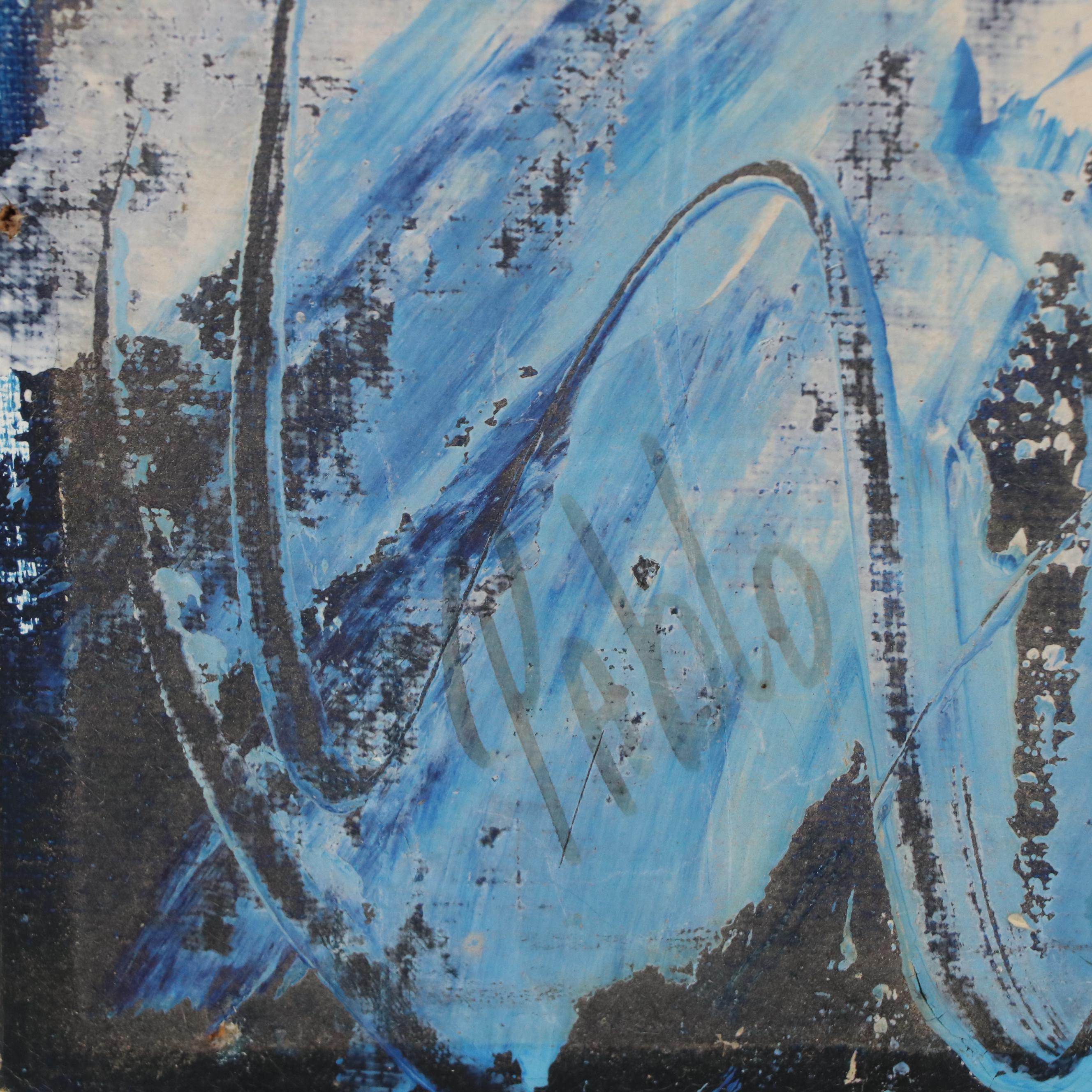 Pablo Clown Portrait Oil Painting, Mid to Late 20th Century