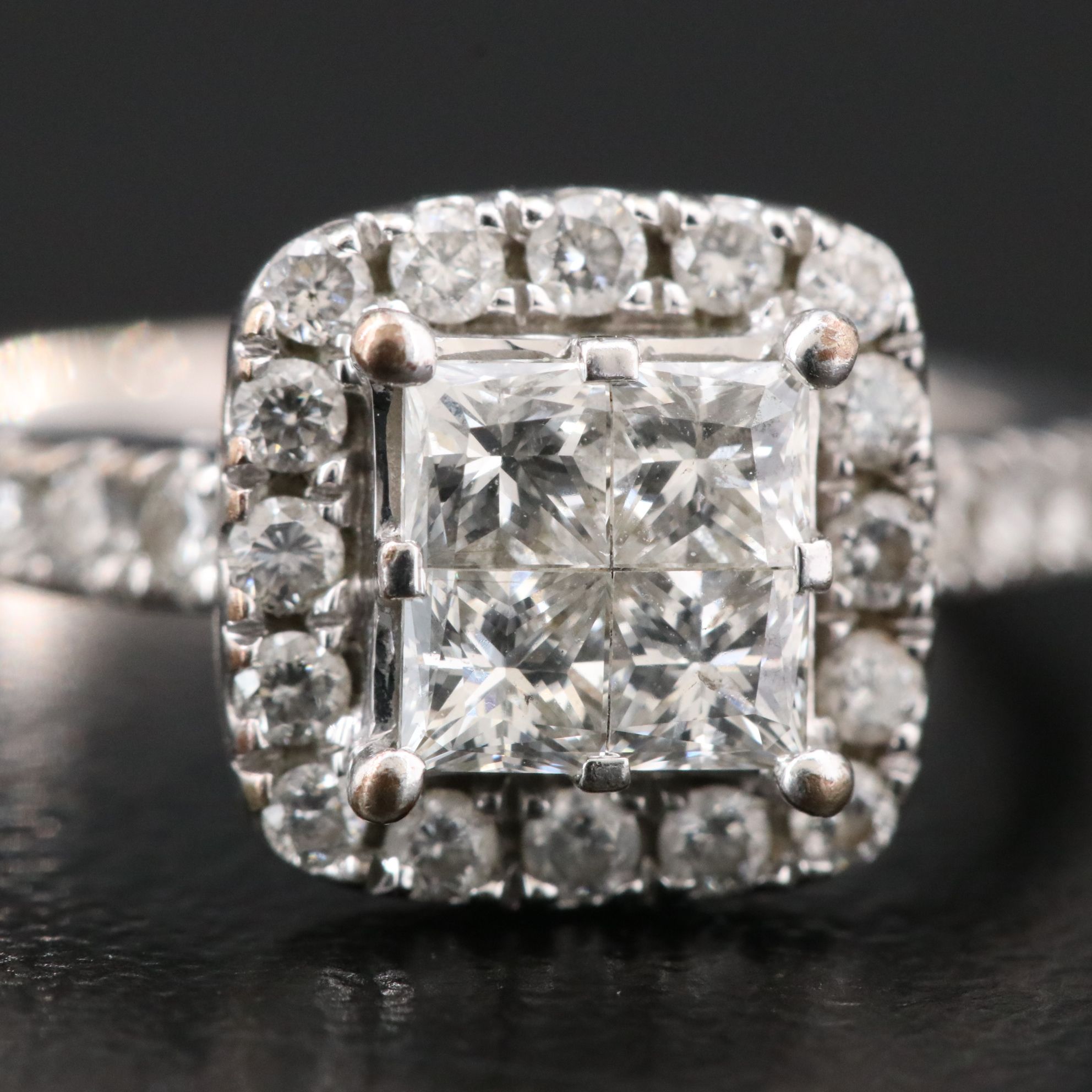 14K 0.98 CTW Diamond Ring