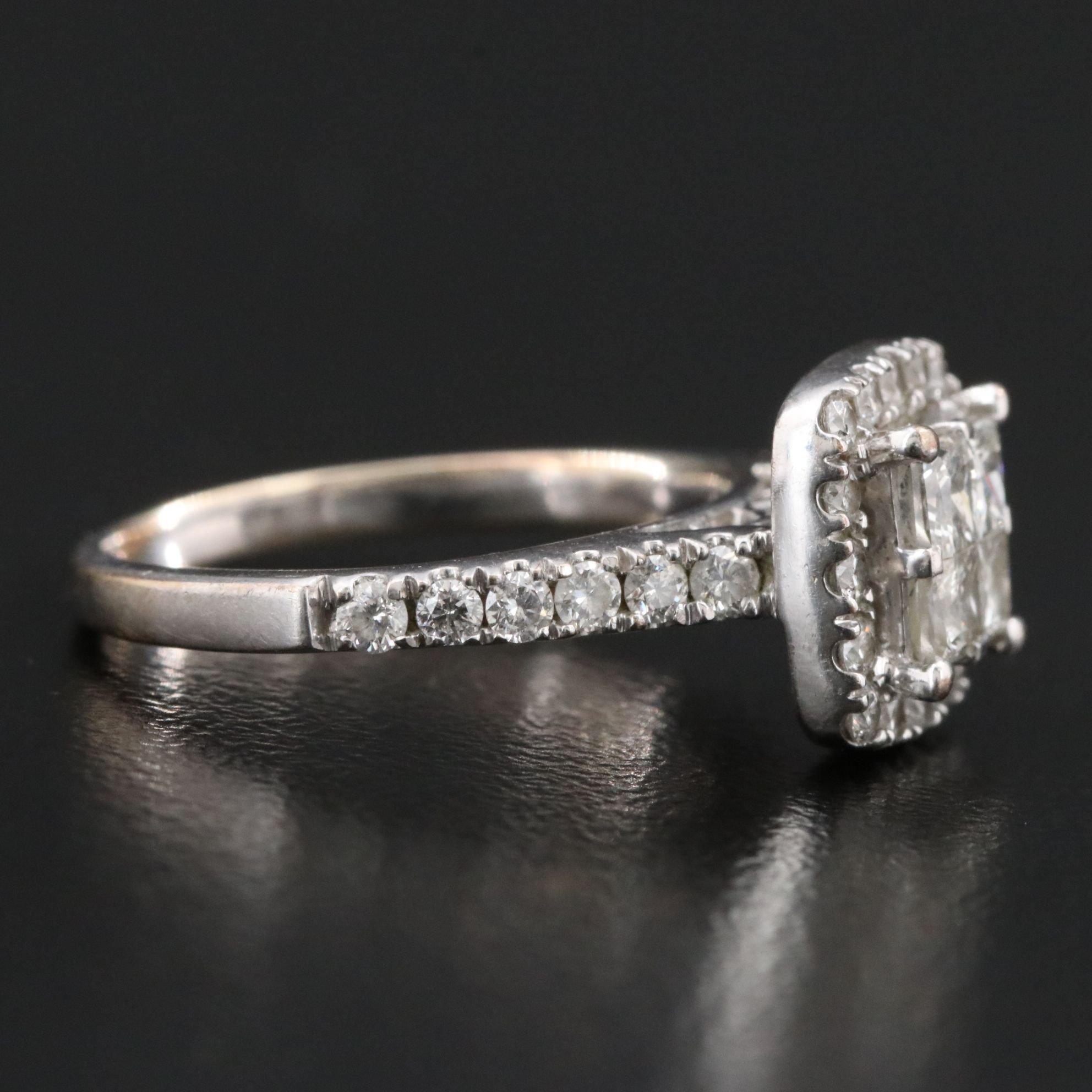 14K 0.98 CTW Diamond Ring