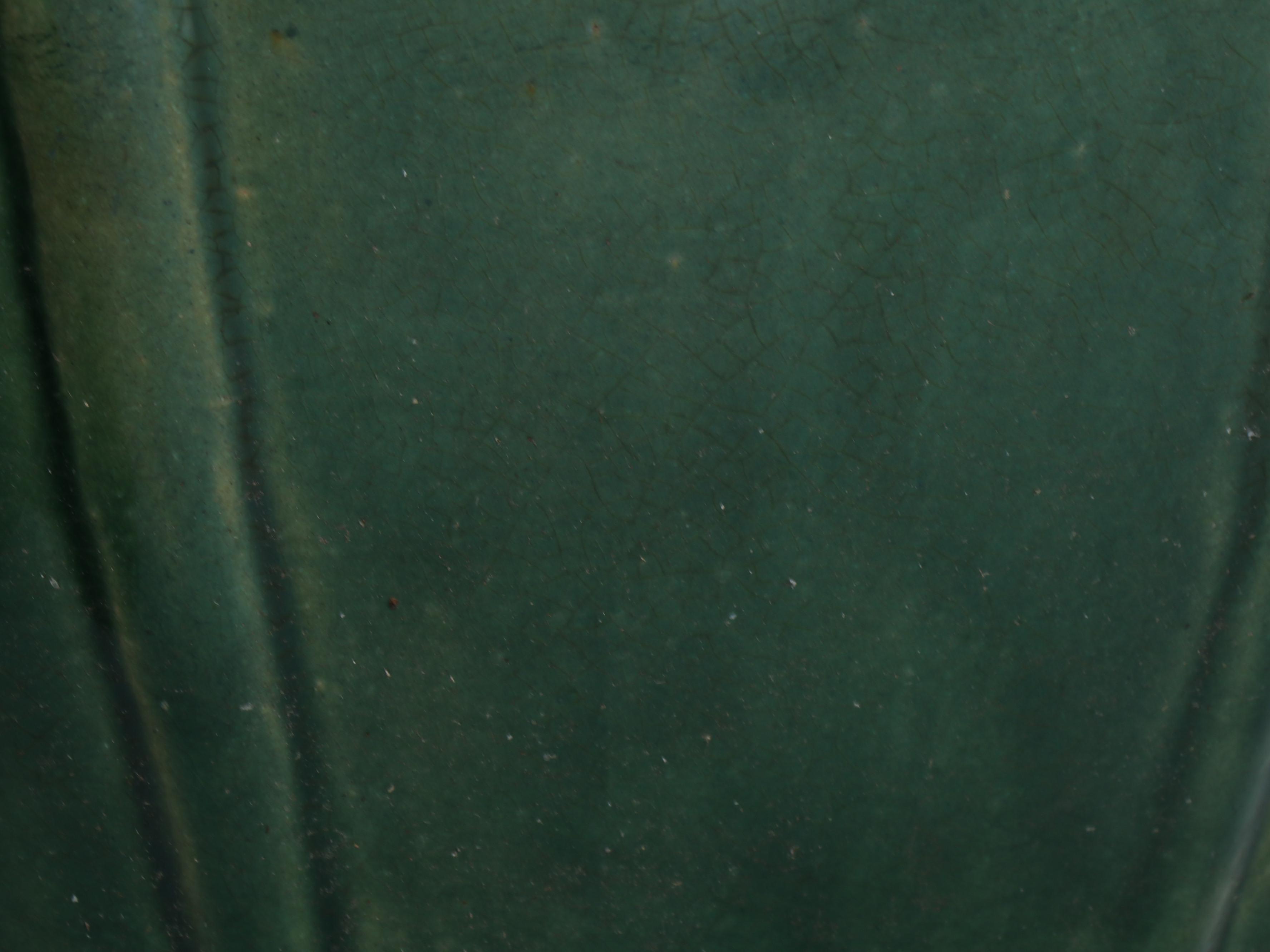 Green Glazed Stoneware Planters