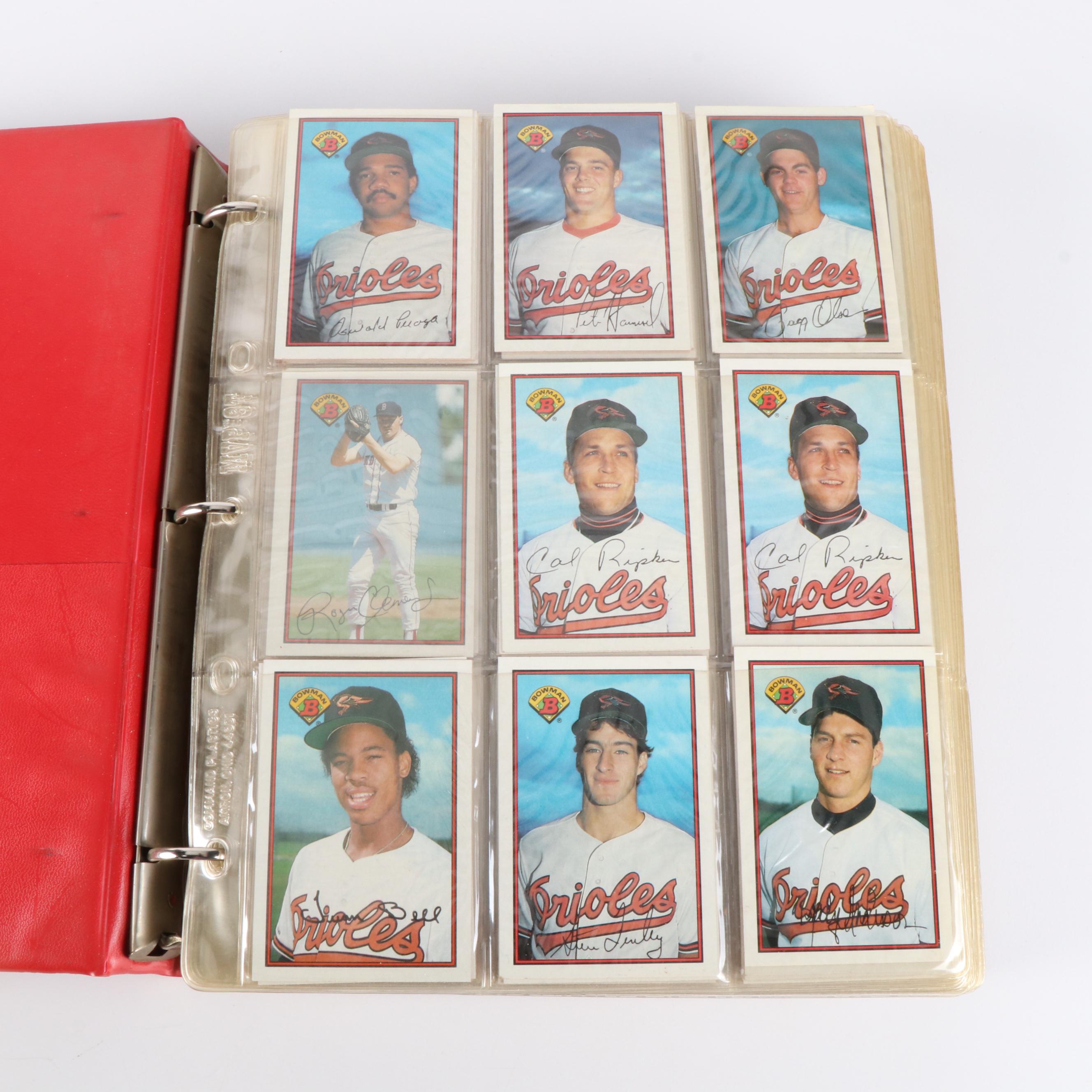 Donruss with Other Baseball Cards Featuring Roger Clemens, Pete Rose, and More