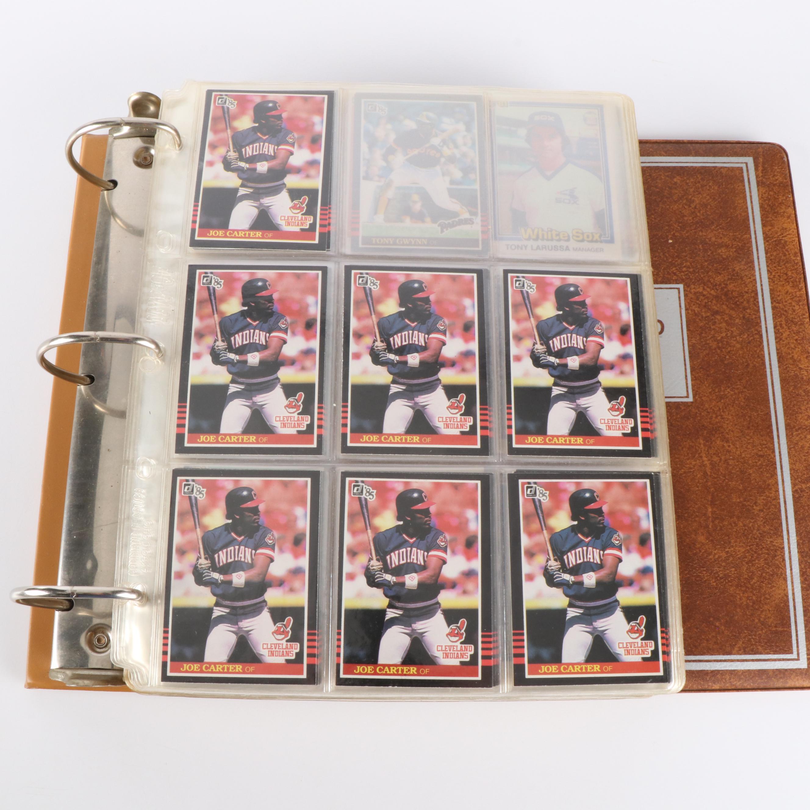 Donruss with Other Baseball Cards Featuring Roger Clemens, Pete Rose, and More