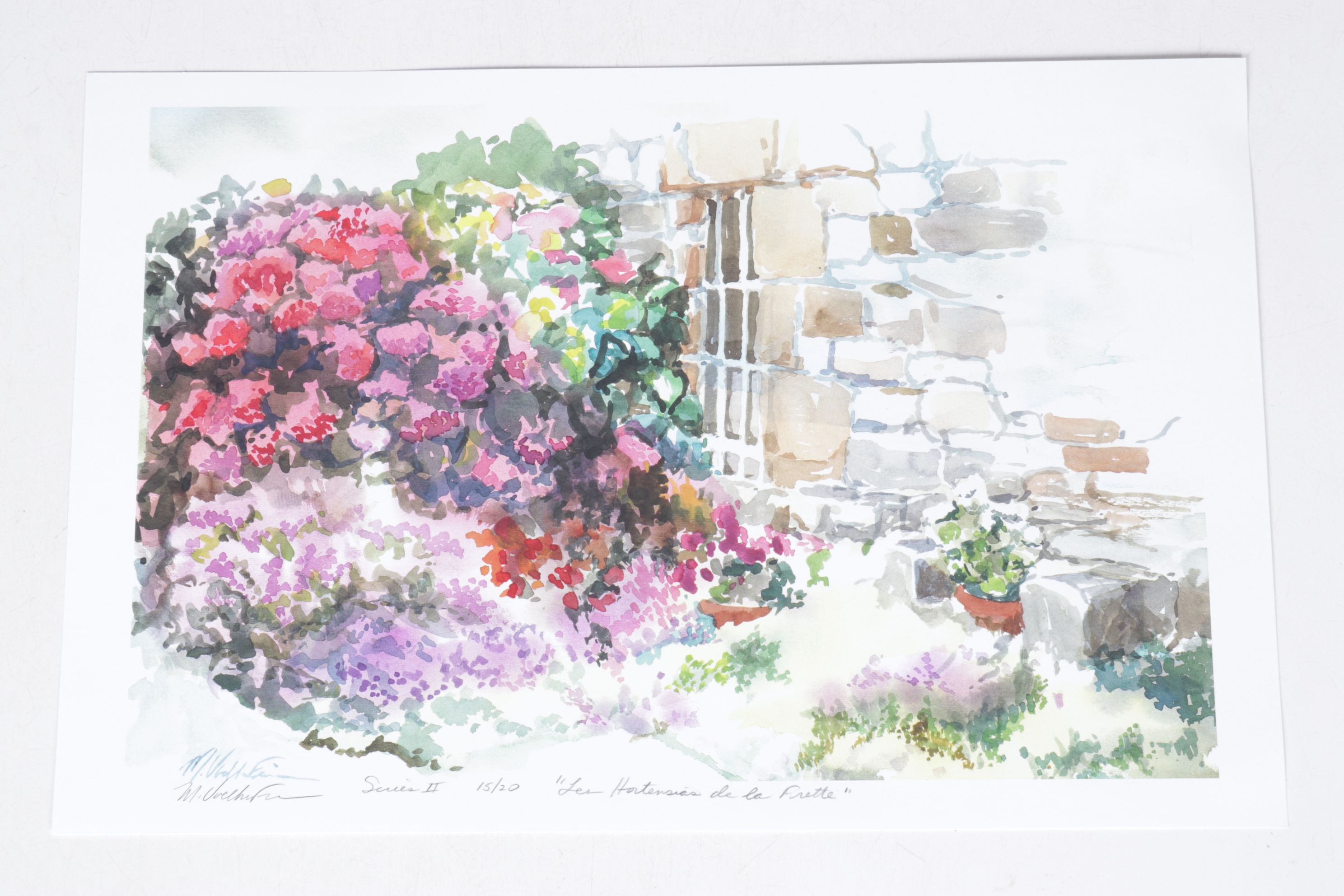 Set of Margaret Voelker-Ferrier Offset Lithographs of Home Facades & Landscapes