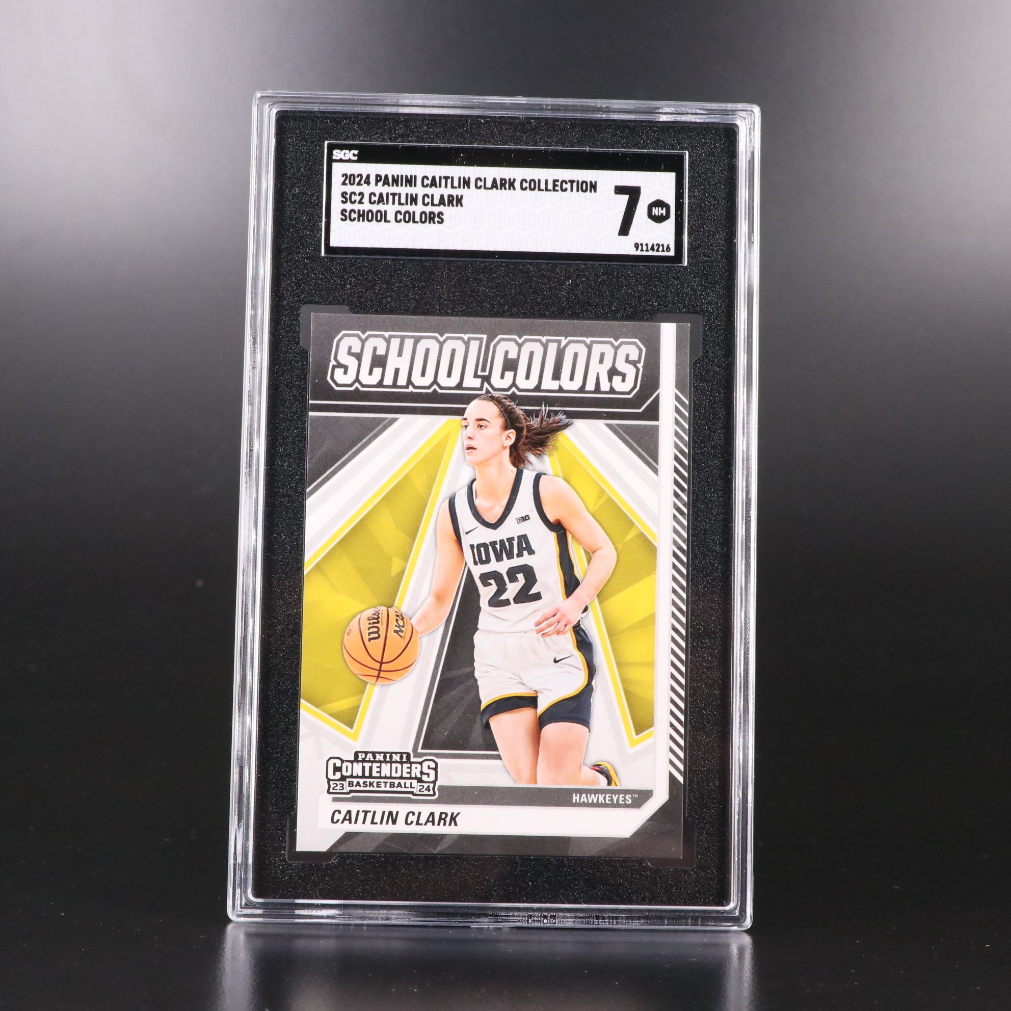 Caitlin Clark SGC Graded Rookie Year Basketball Cards