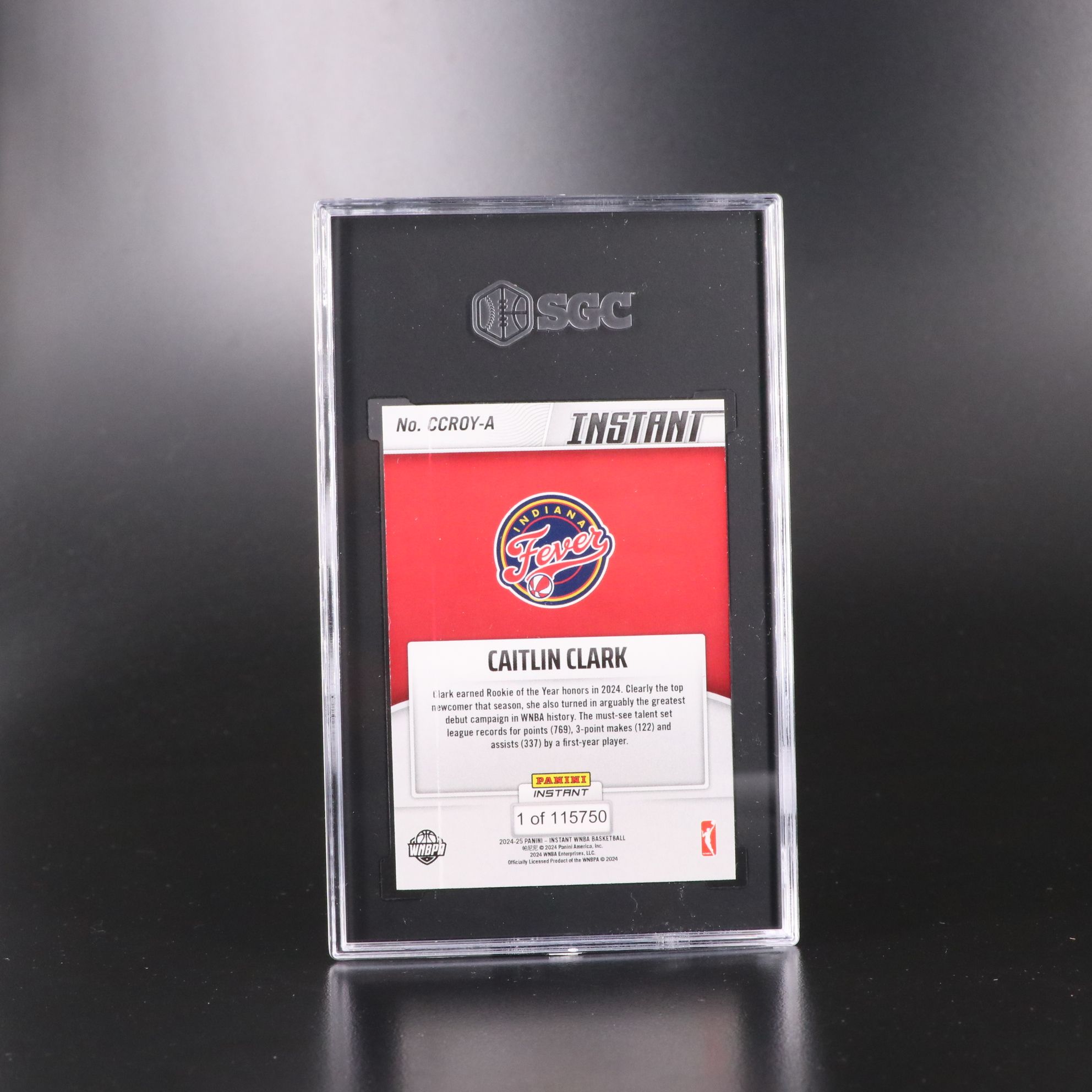 Caitlin Clark SGC Graded Rookie Year Basketball Cards