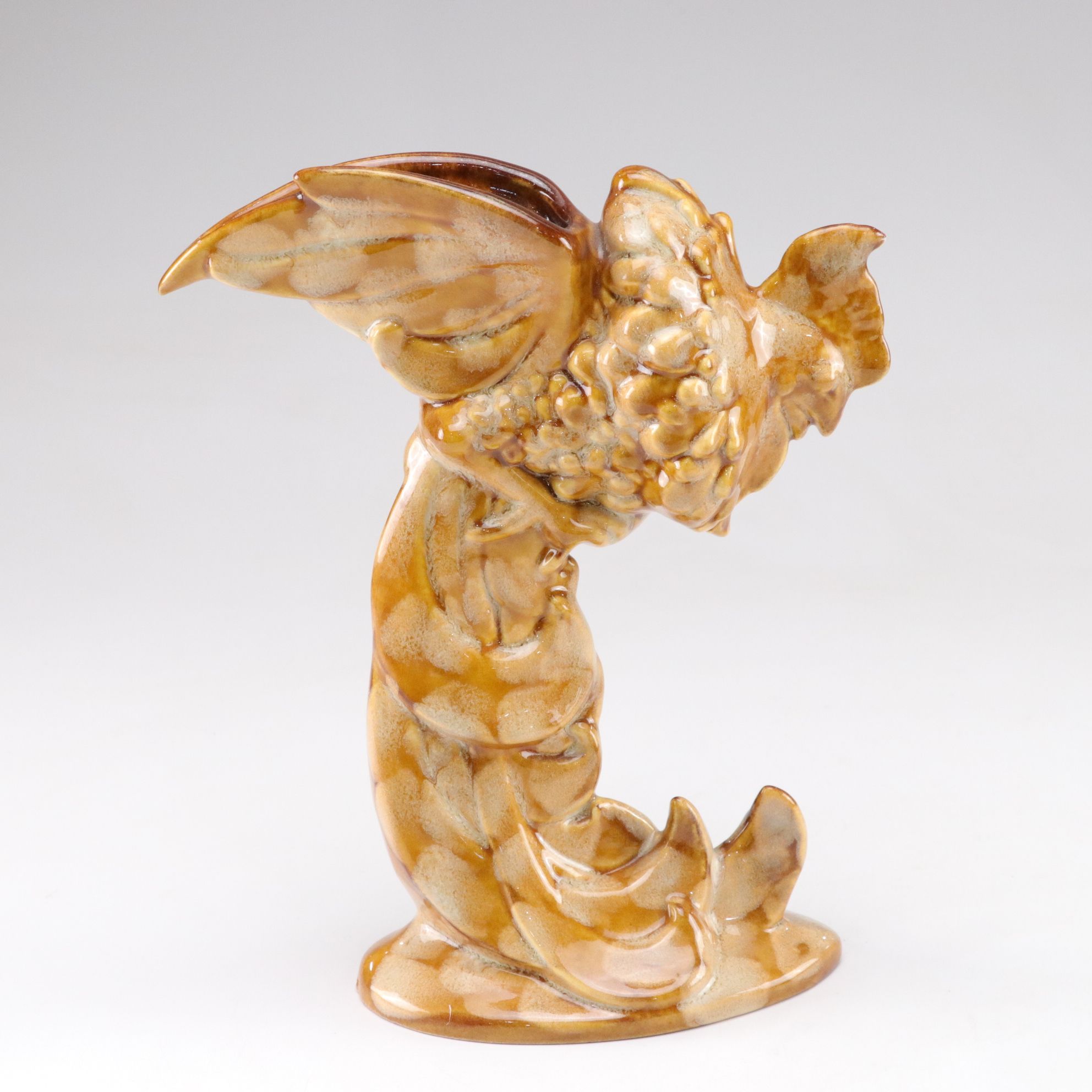 Royal Haeger Glazed Ceramic Rooster Vases, Mid-20th Century