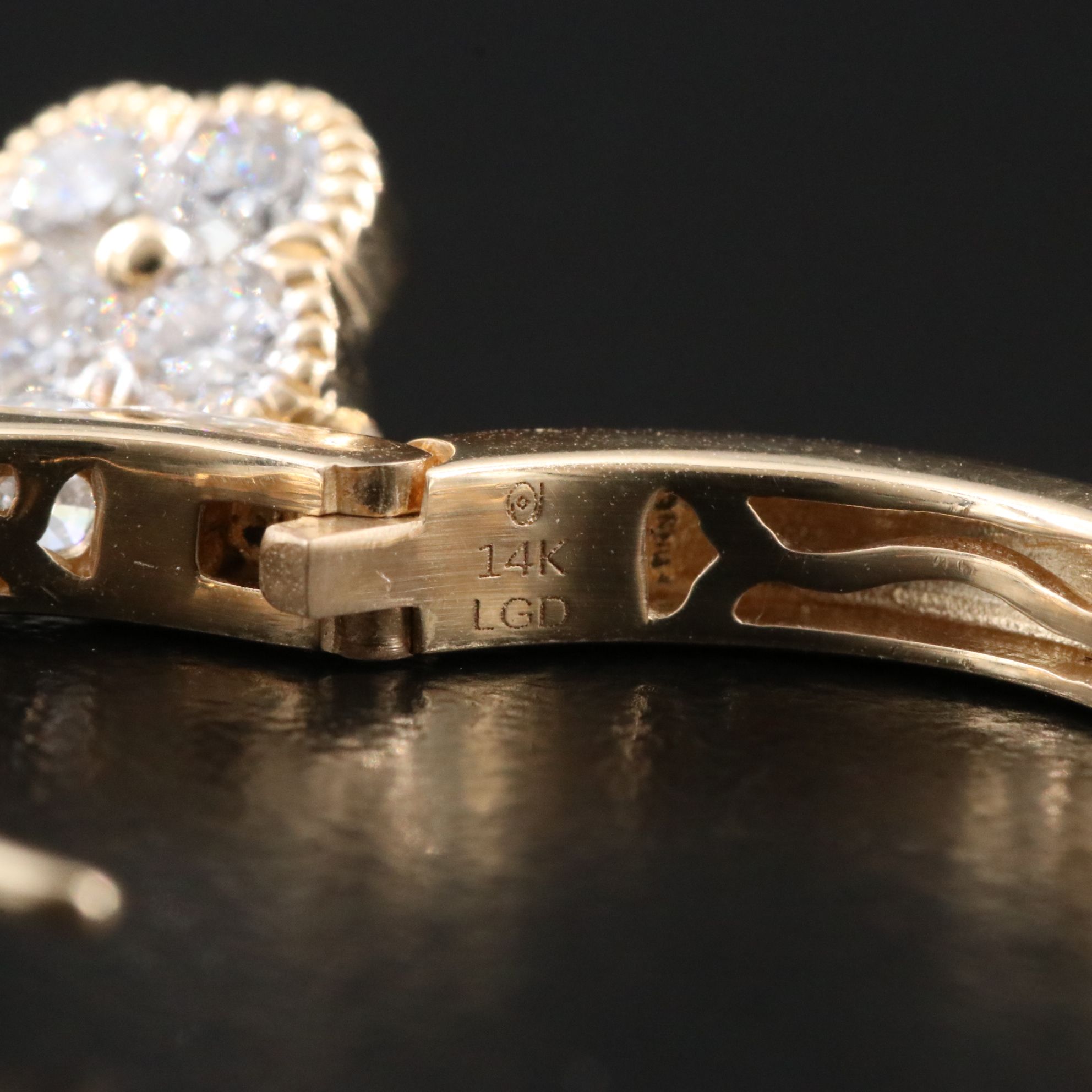 14K 2.00 CTW Lab Grown Diamond Earrings