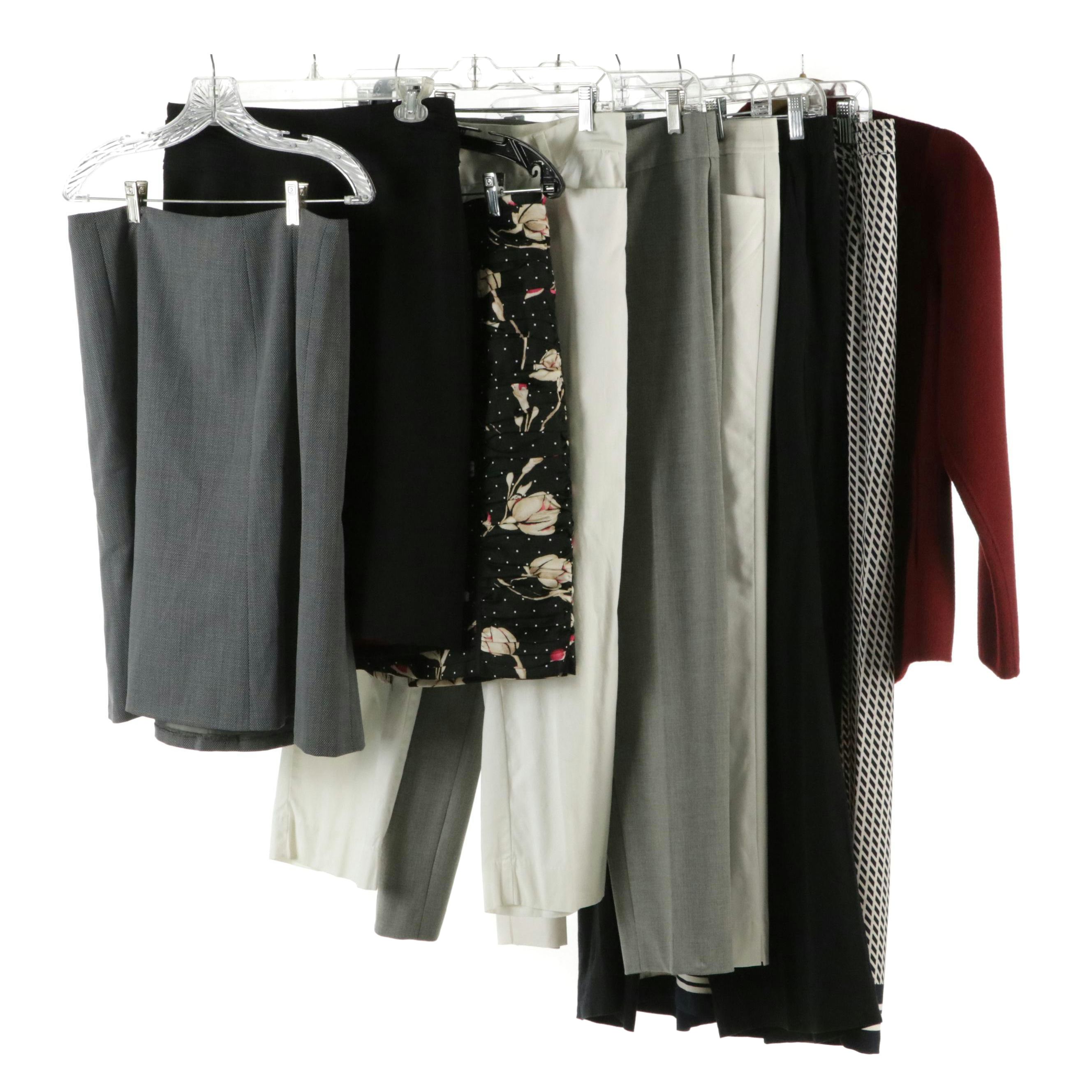 Talbots and White House Black Market Jacket, Drawstring Pants, Trousers & Skirts