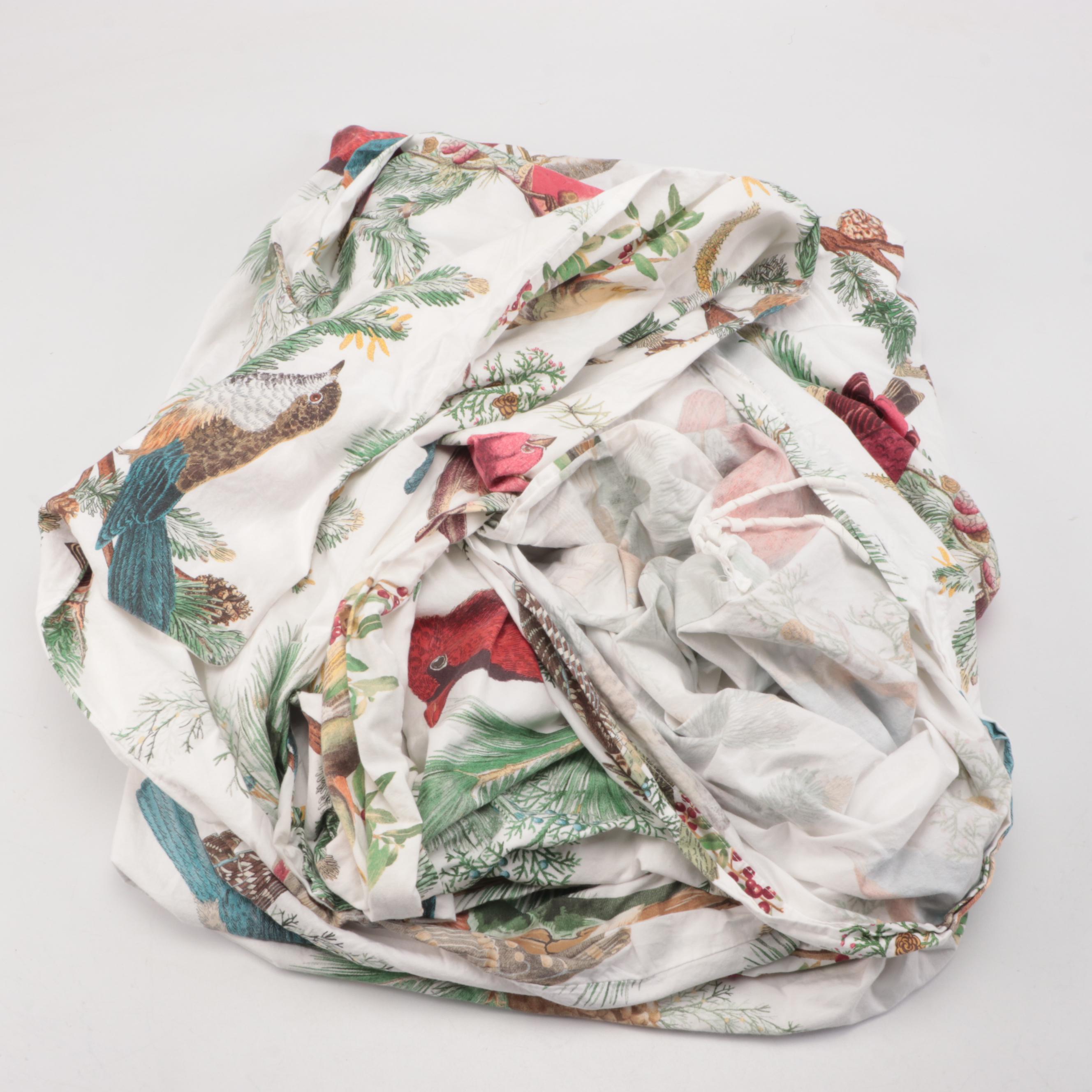 Pottery Barn Contemporary King-Sized Duvet Covers and Pillow Shams