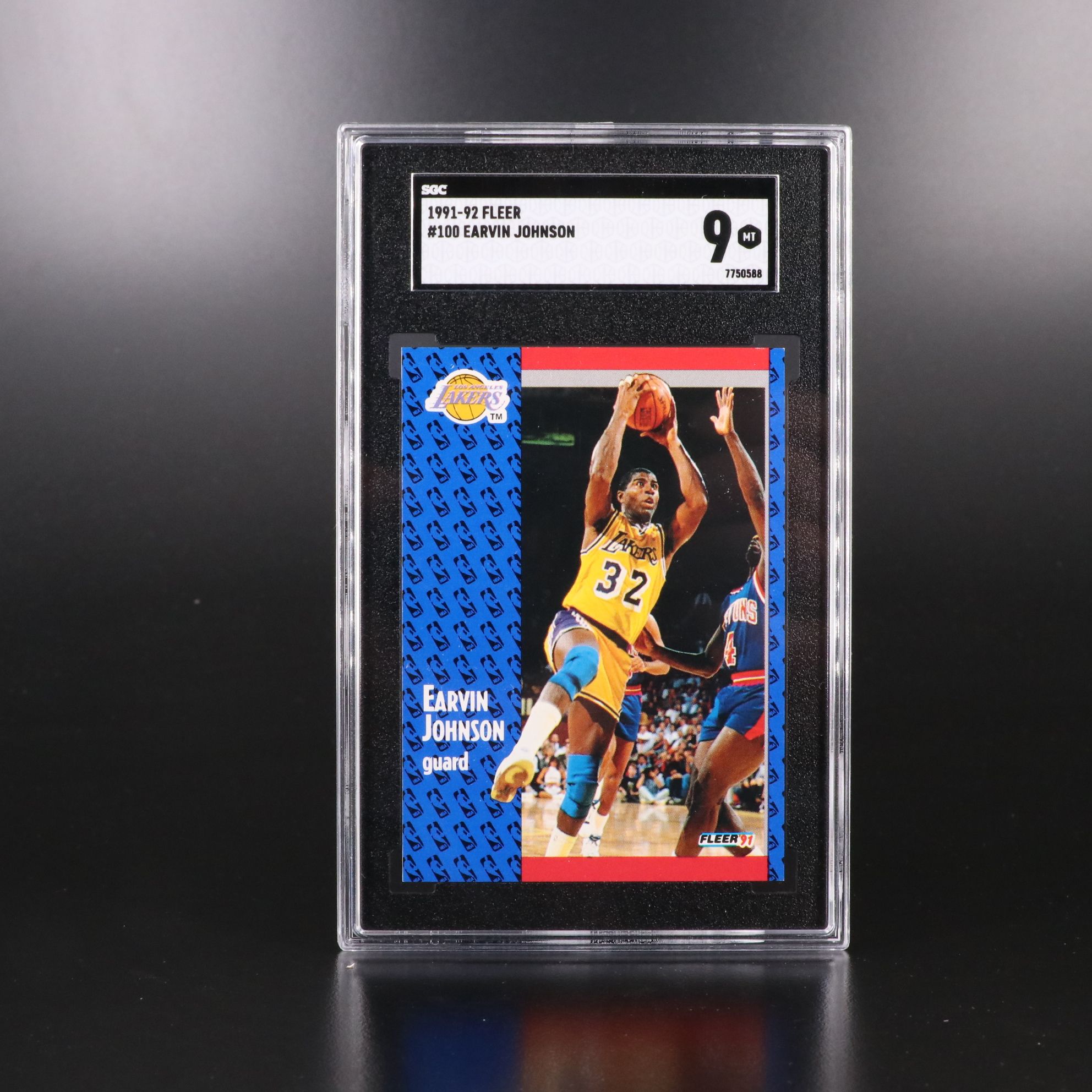 Magic Johnson PSA and SGC Graded Los Angeles Lakers Basketball Cards
