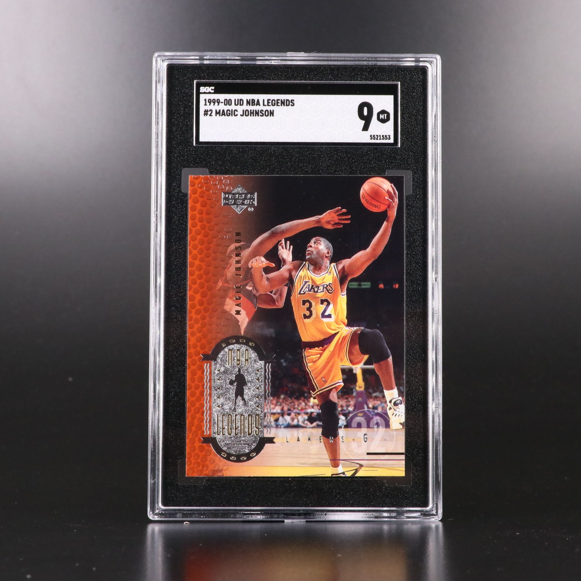 Magic Johnson PSA and SGC Graded Los Angeles Lakers Basketball Cards